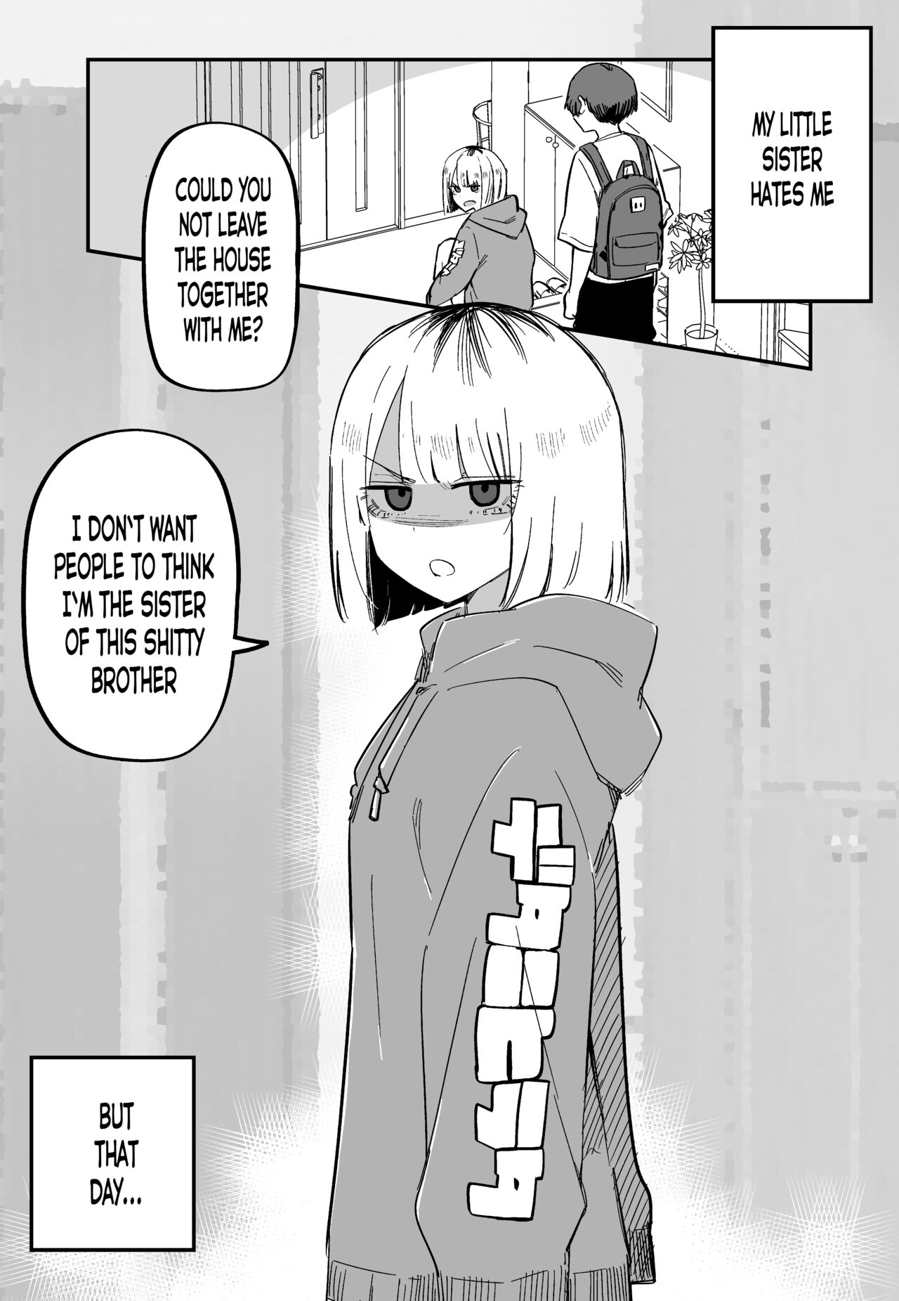 My Sister Who Cannot Stand Me Is Scary page 14