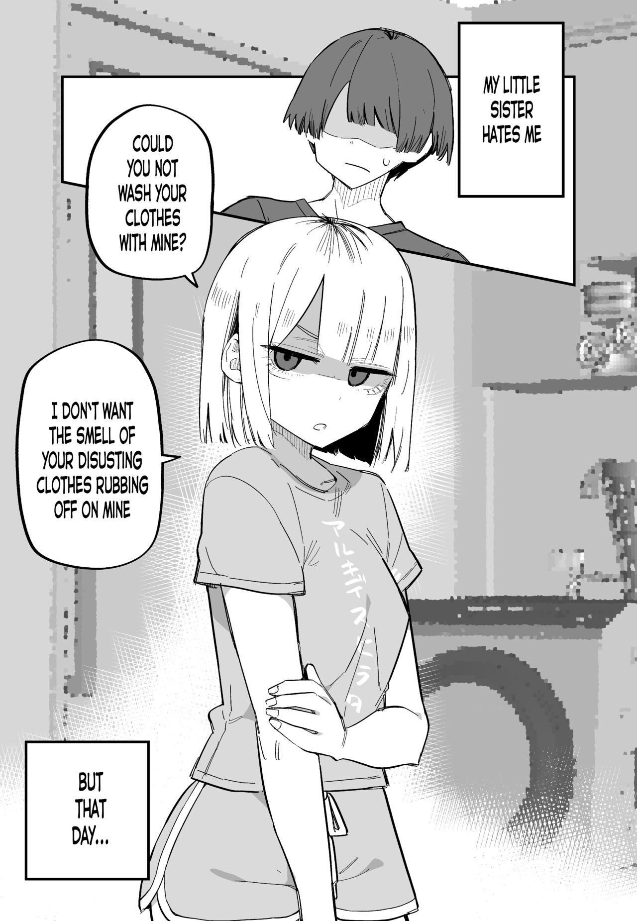My Sister Who Cannot Stand Me Is Scary page 7