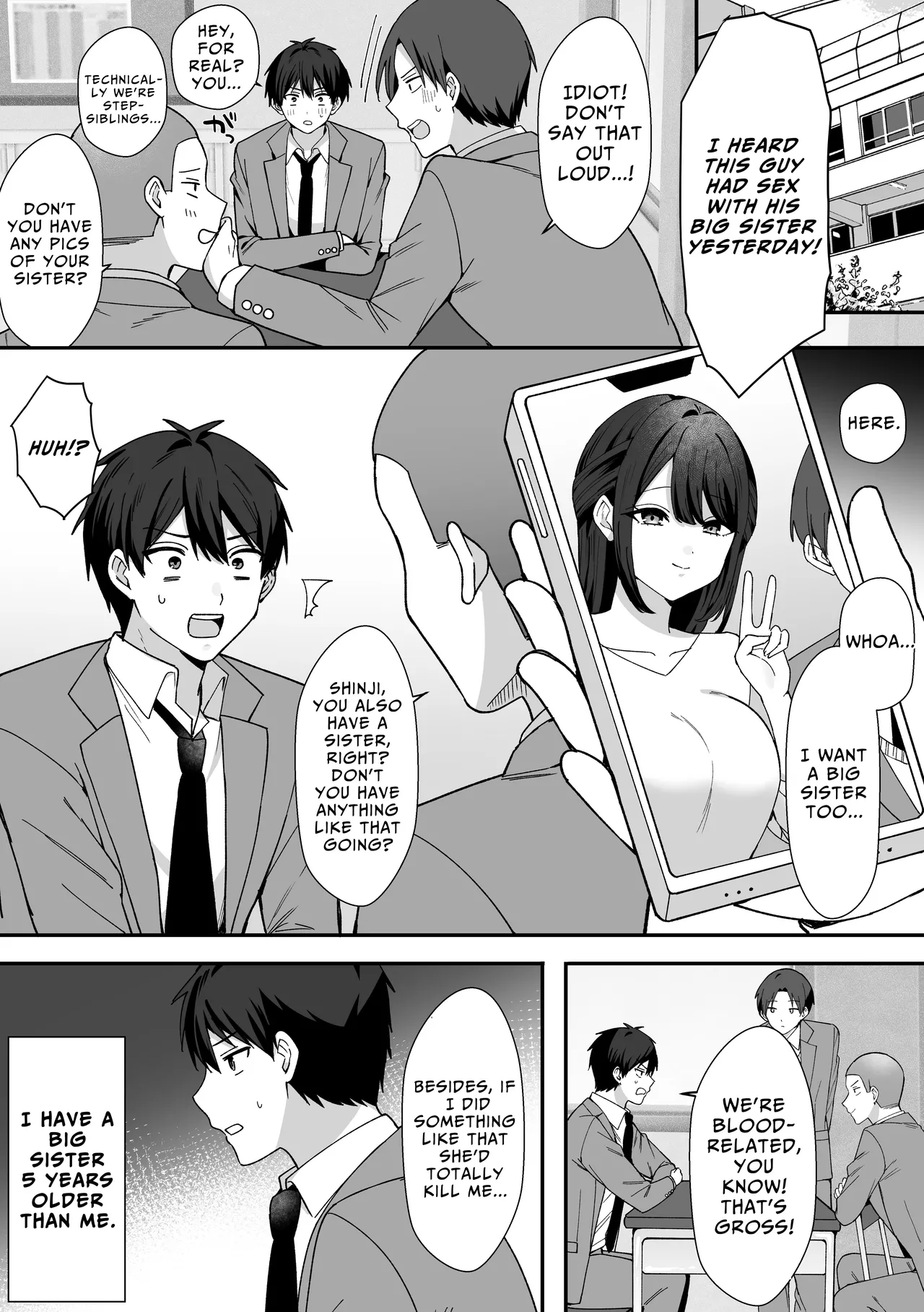 My Slightly Scary Gal Sis is Actually Super Sweet page 4