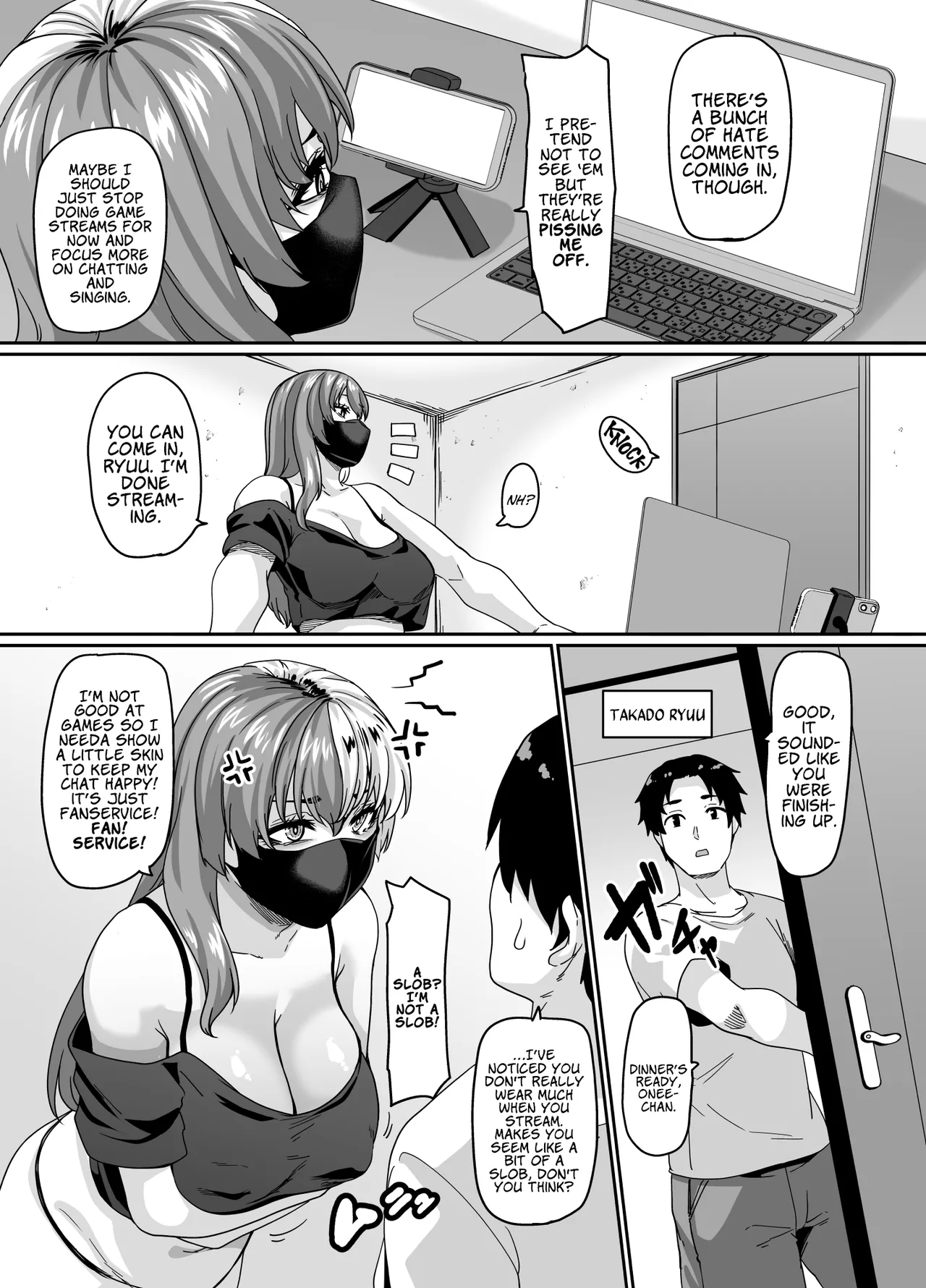 My Slob Of An Older Sister's Accidental Adult Stream Caused So Much Hype, She Pivoted To Doing Brother X Sister Sex Streams! page 4