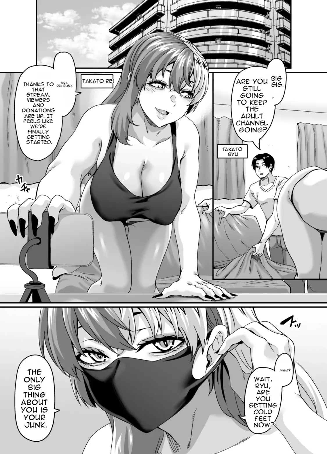 My Slob Of An Older Sister's Accidental Adult Stream Caused So Much Hype, She Pivoted To Doing Brother X Sister Sex Streams! 2 page 2