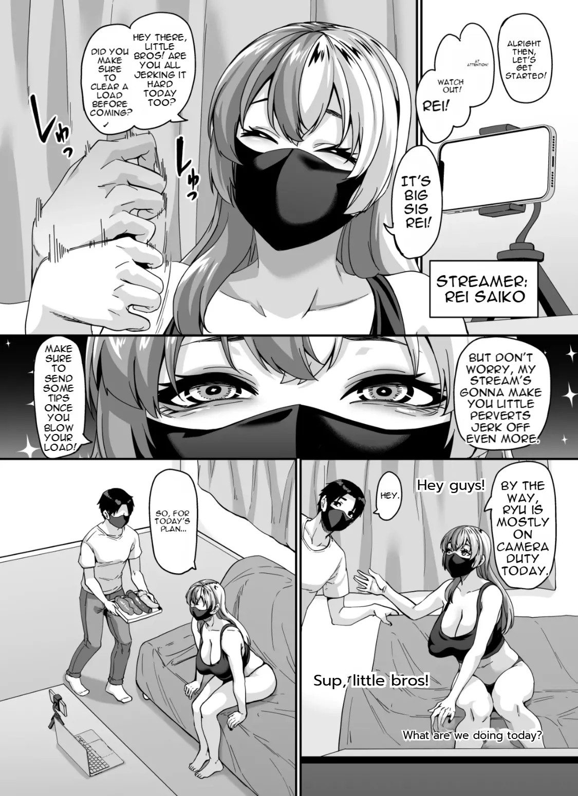 My Slob Of An Older Sister's Accidental Adult Stream Caused So Much Hype, She Pivoted To Doing Brother X Sister Sex Streams! 2 page 5