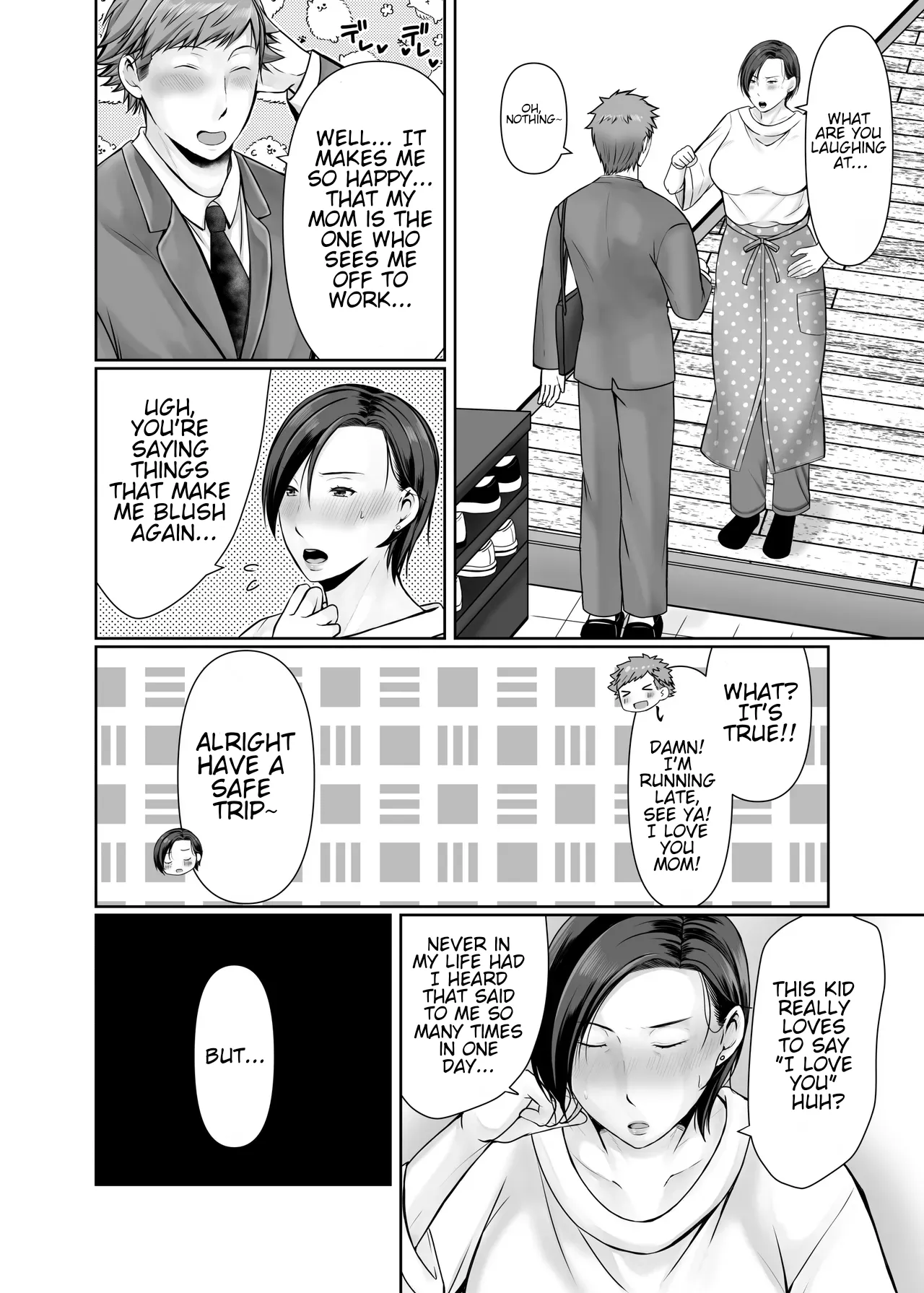 My son, who lives on his own, talked me into it... page 56