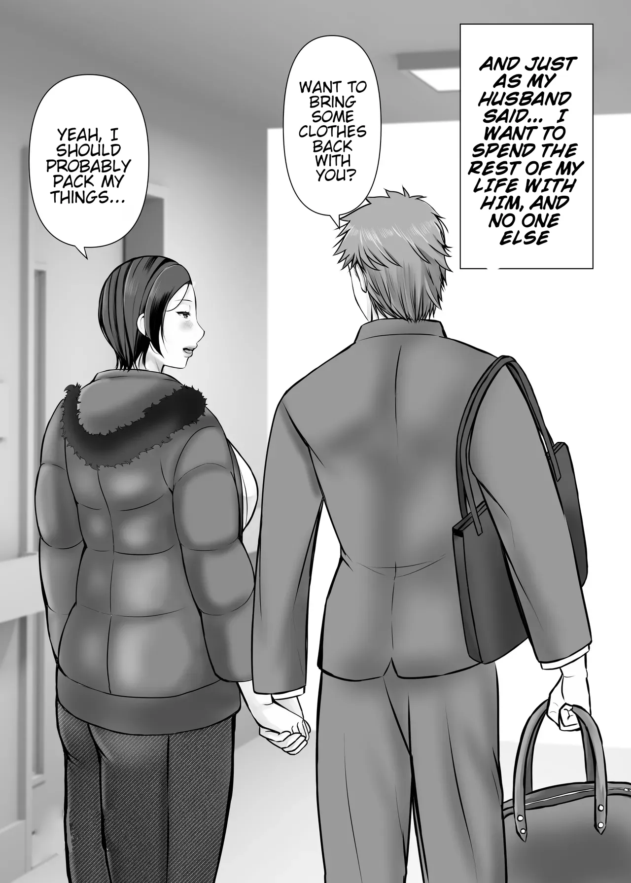 My son, who lives on his own, talked me into it... page 63