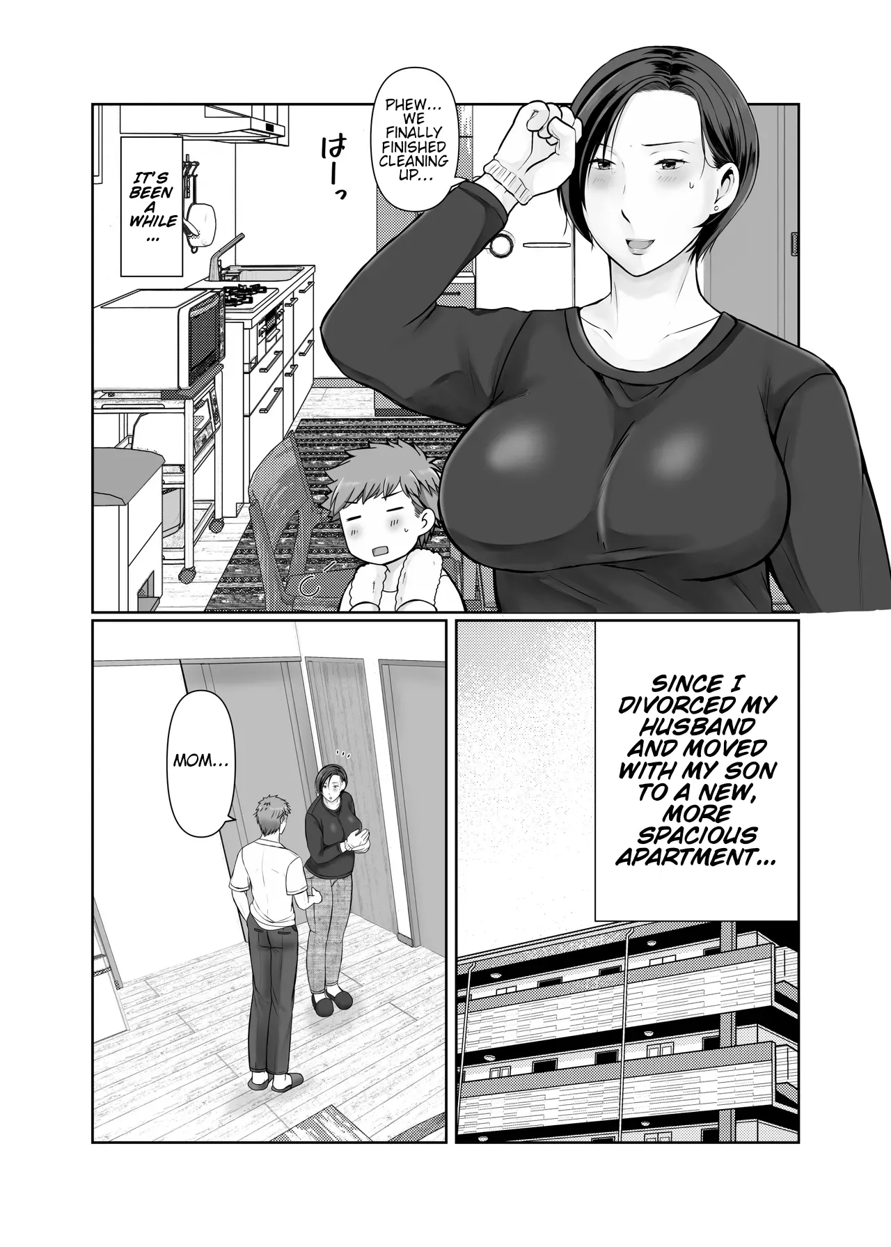 My son, who lives on his own, talked me into it... page 65
