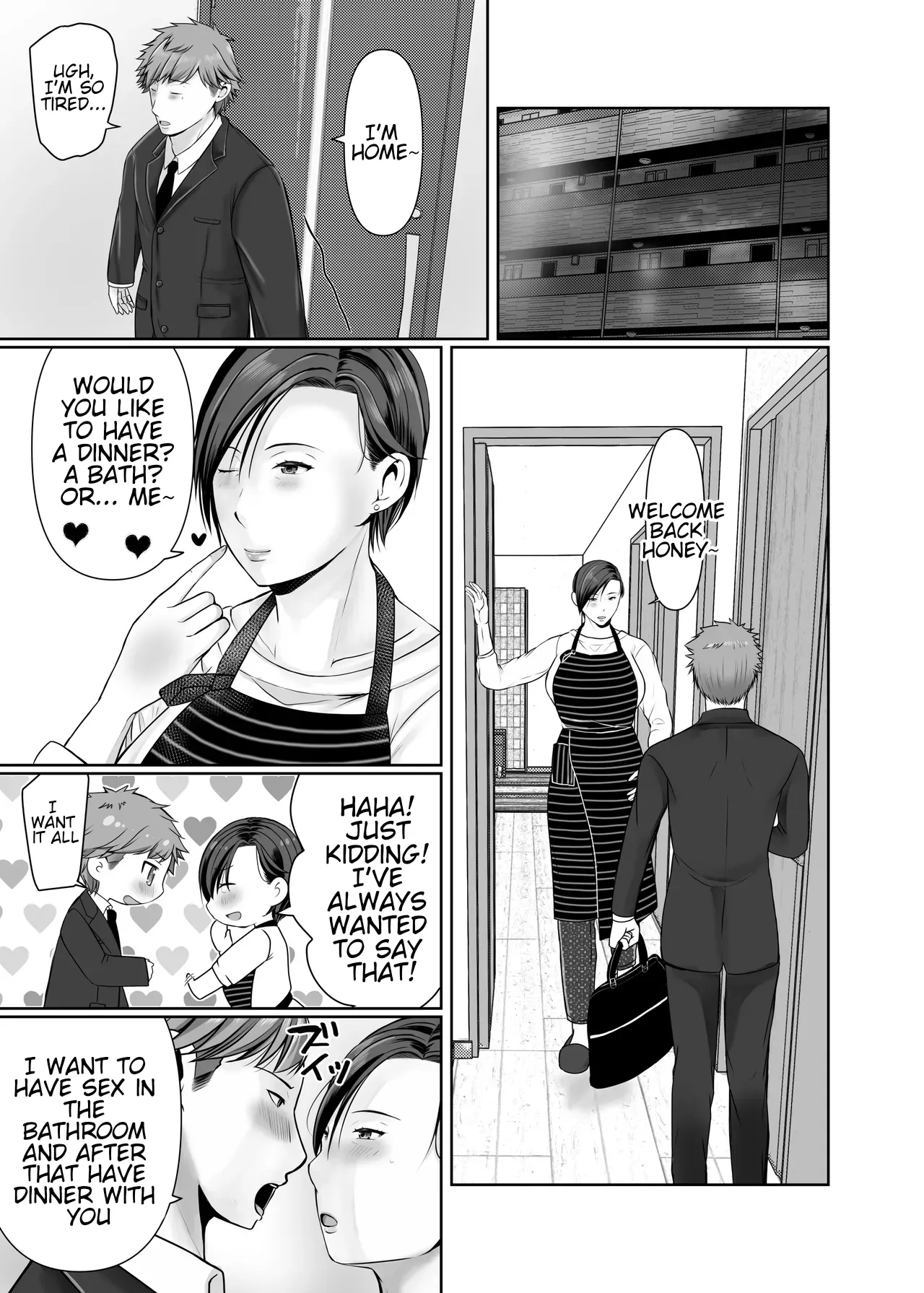 My son, who lives on his own, talked me into it... page 84