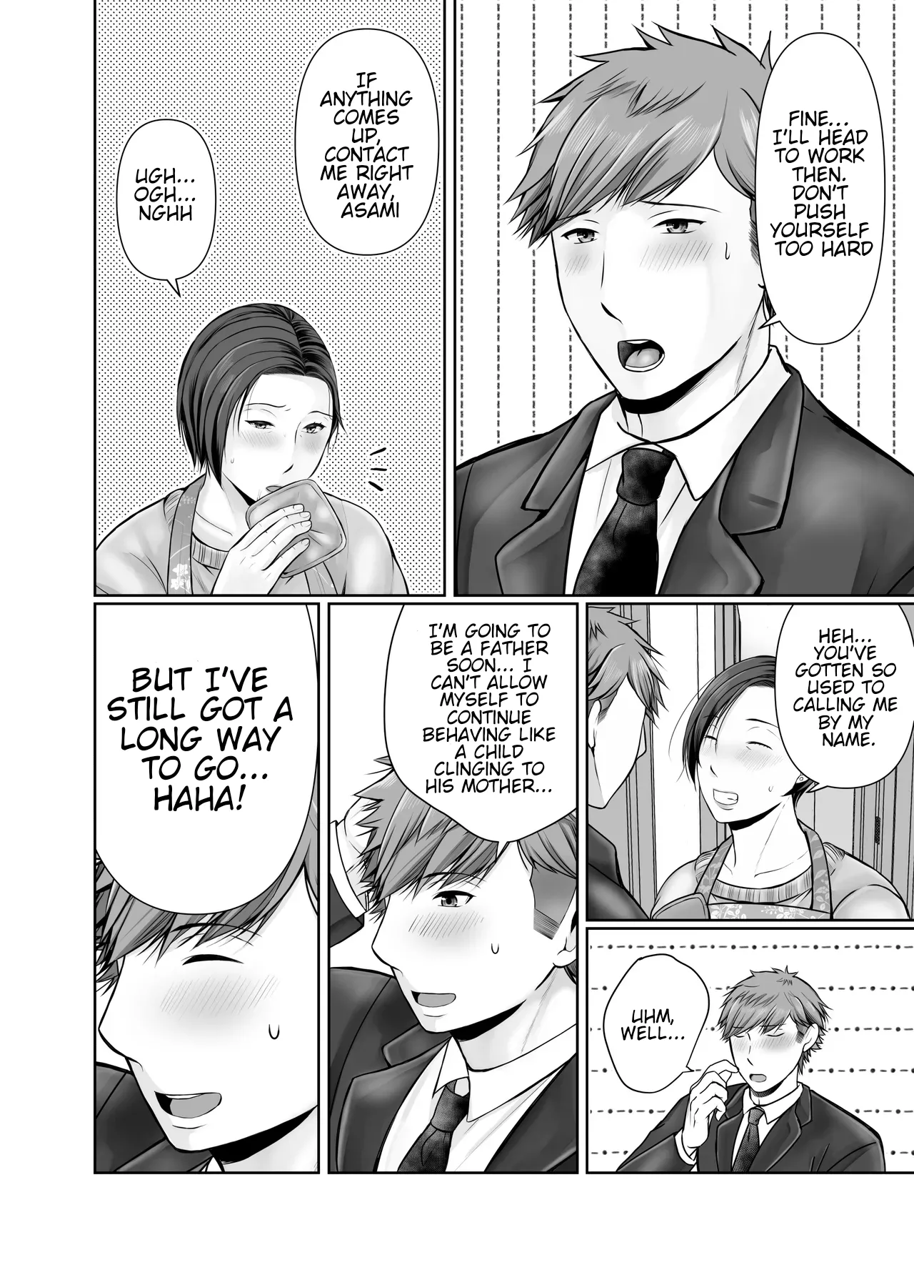 My son, who lives on his own, talked me into it... page 104