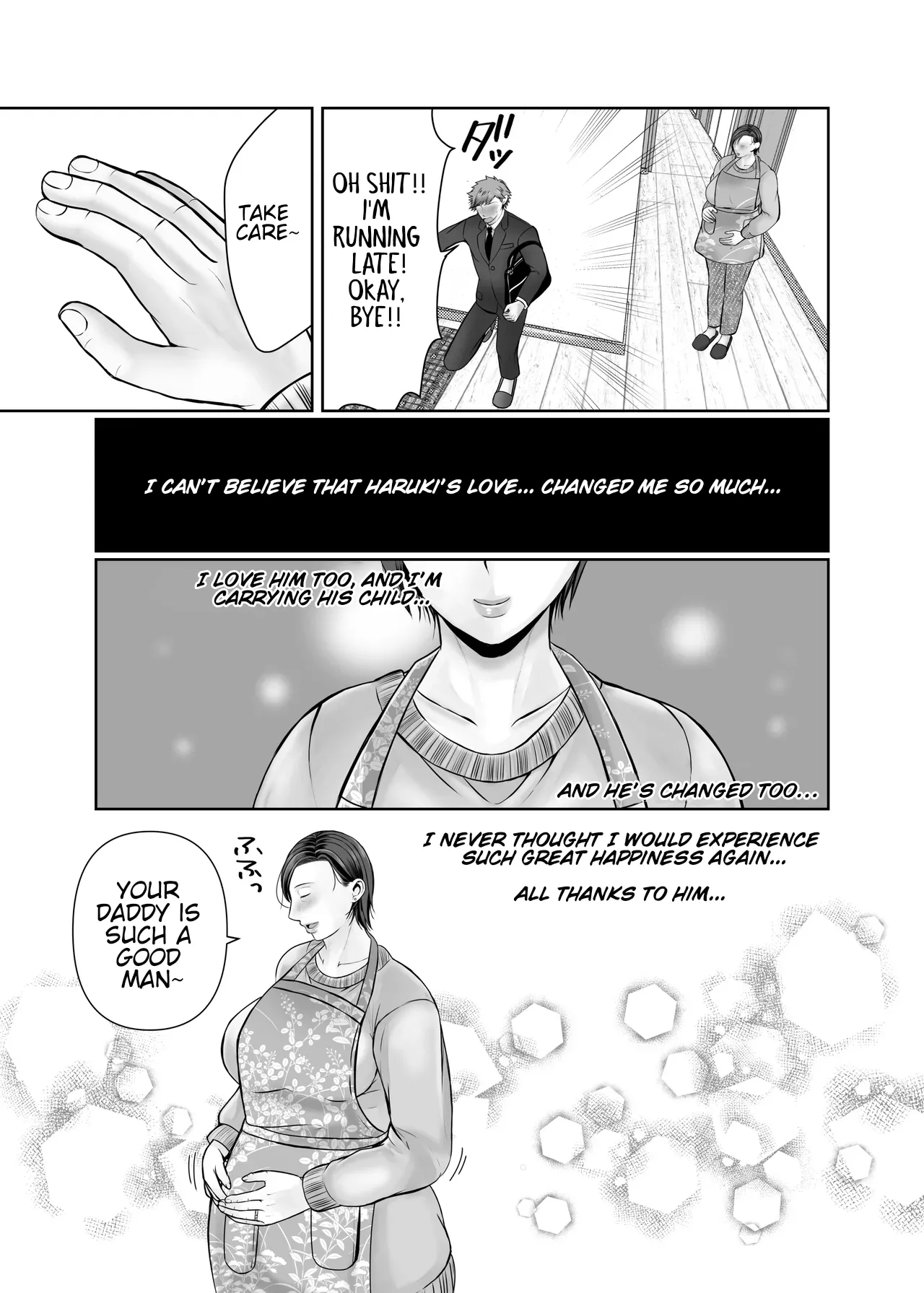 My son, who lives on his own, talked me into it... page 105