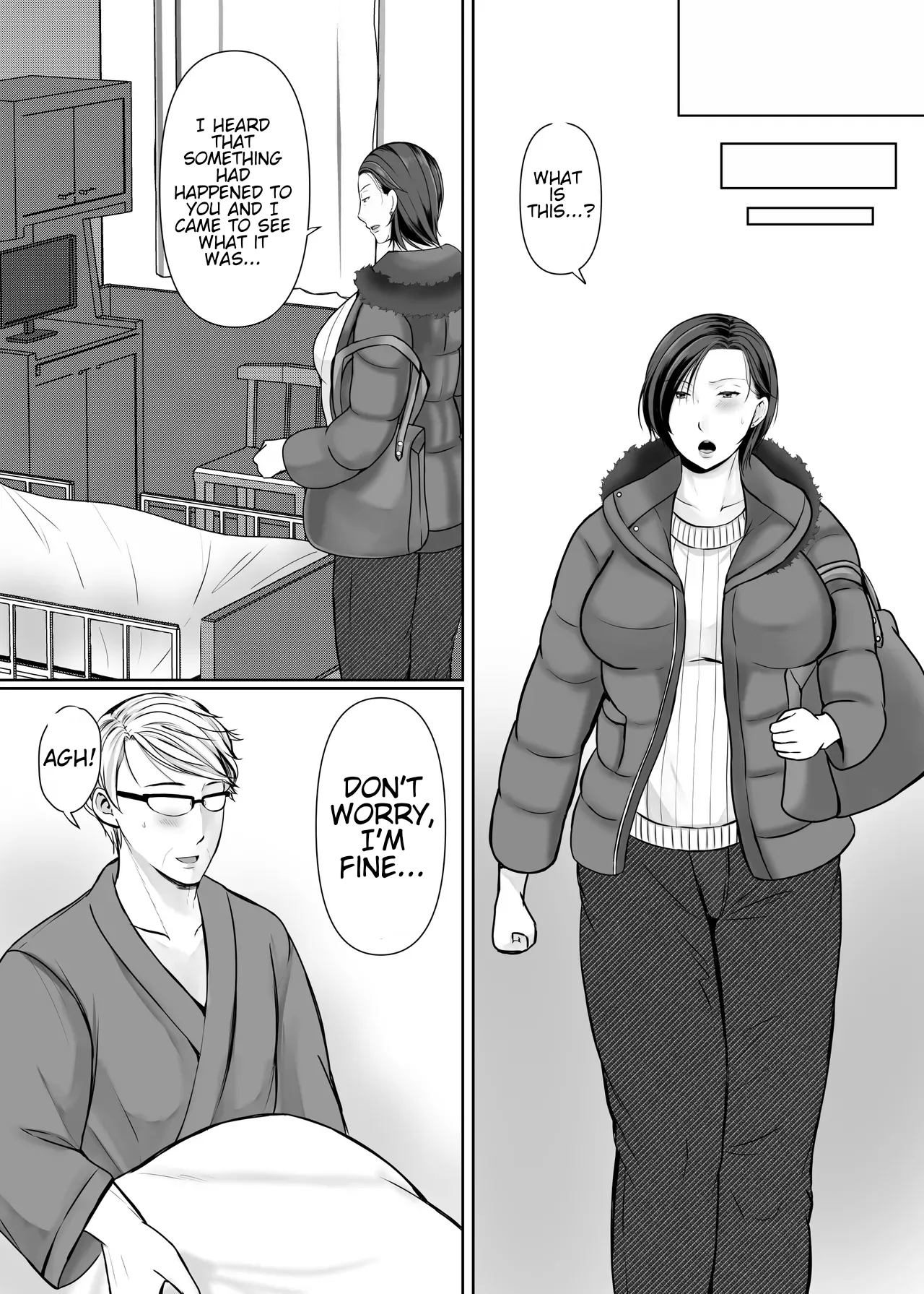 My son, who lives on his own, talked me into it... page 58