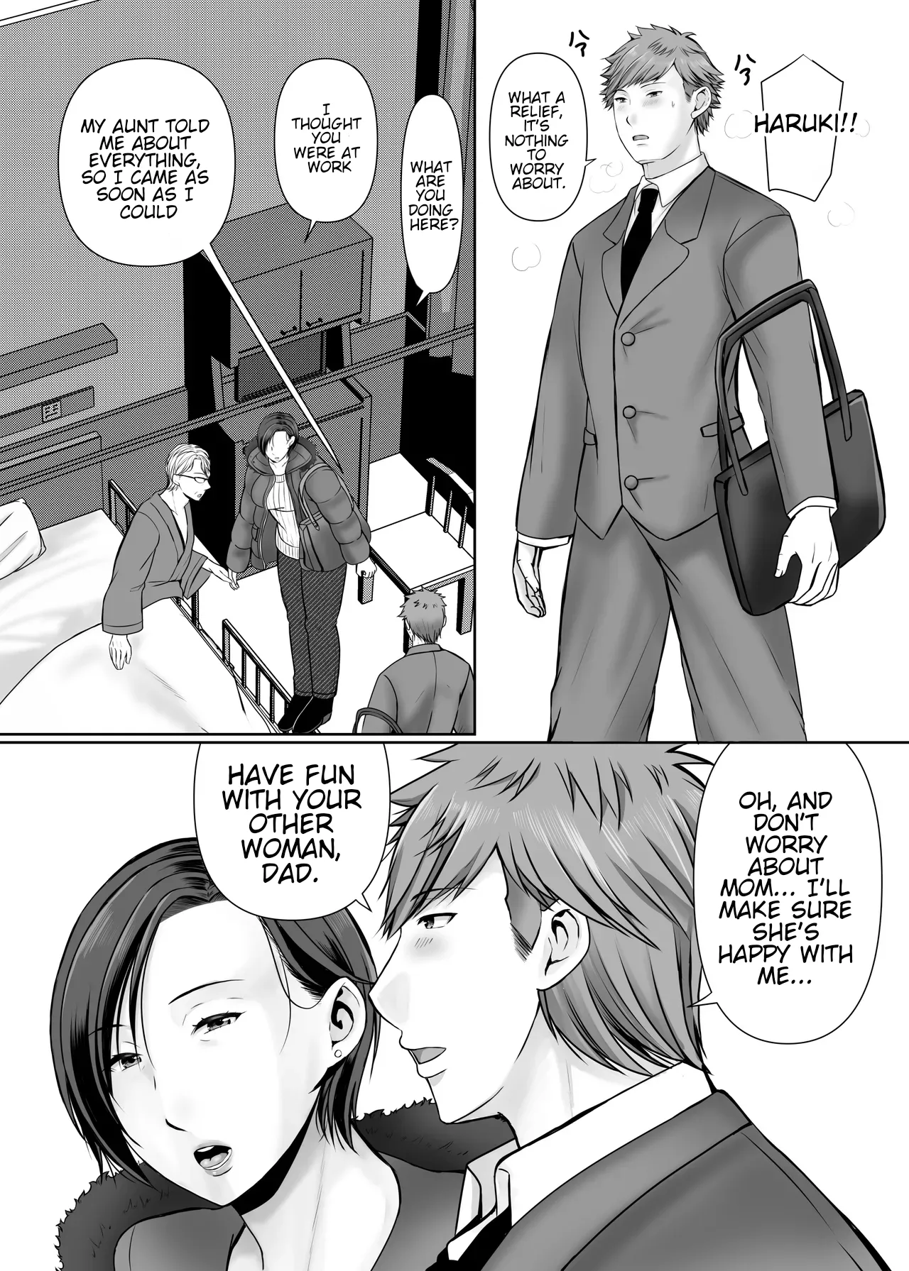 My son, who lives on his own, talked me into it... page 61