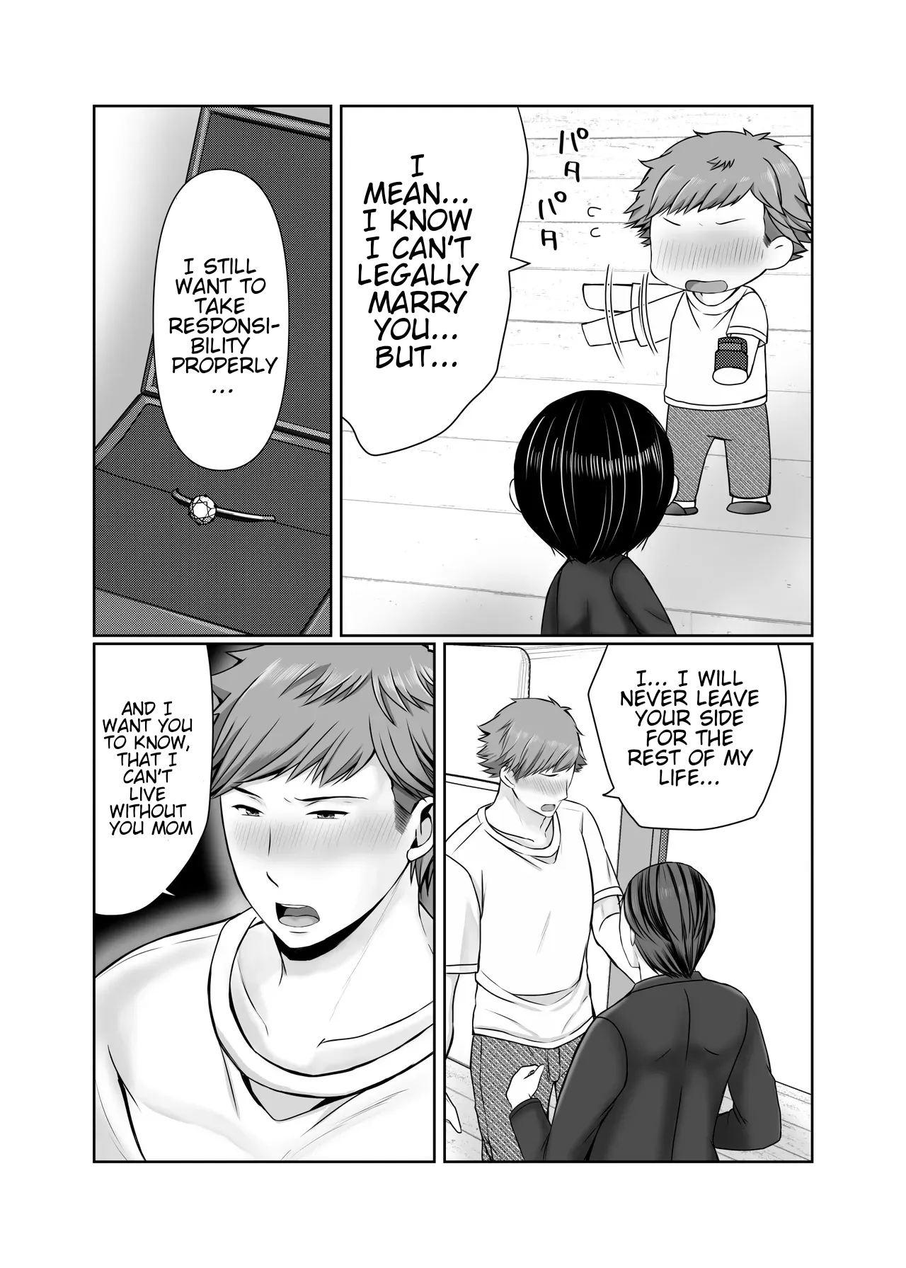 My son, who lives on his own, talked me into it... page 67