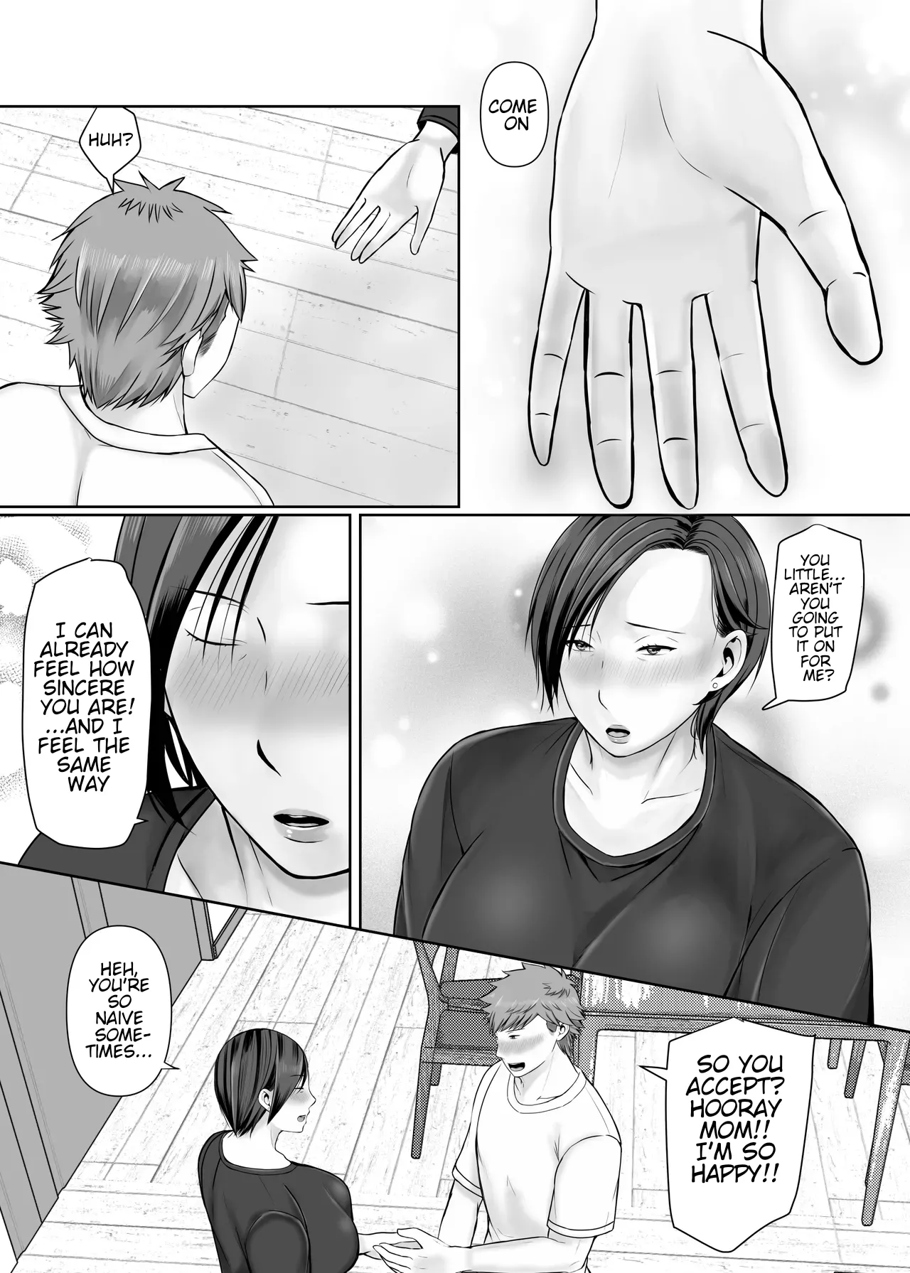 My son, who lives on his own, talked me into it... page 68