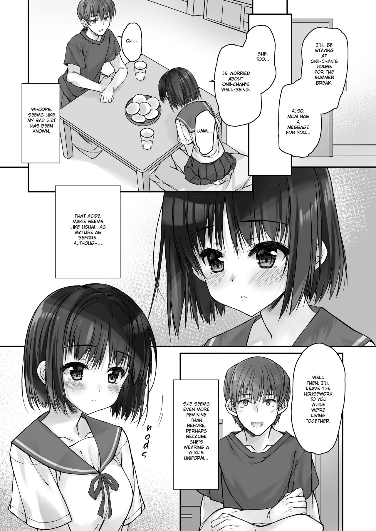 My Step-Sister That Hasn’t Known Love Yet Has an Anal Secret. page 5