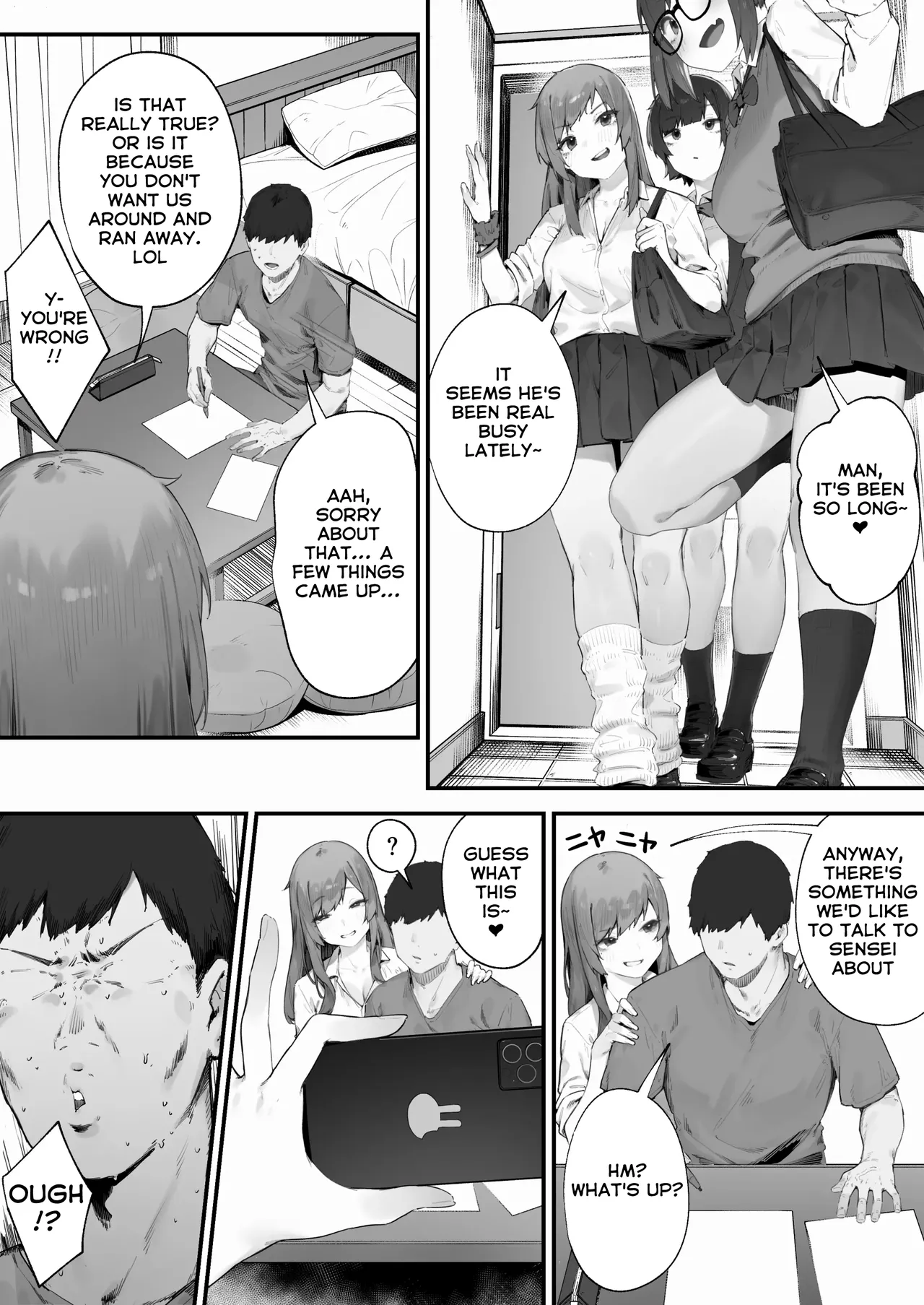 My student found out my address... It's so over for me page 68