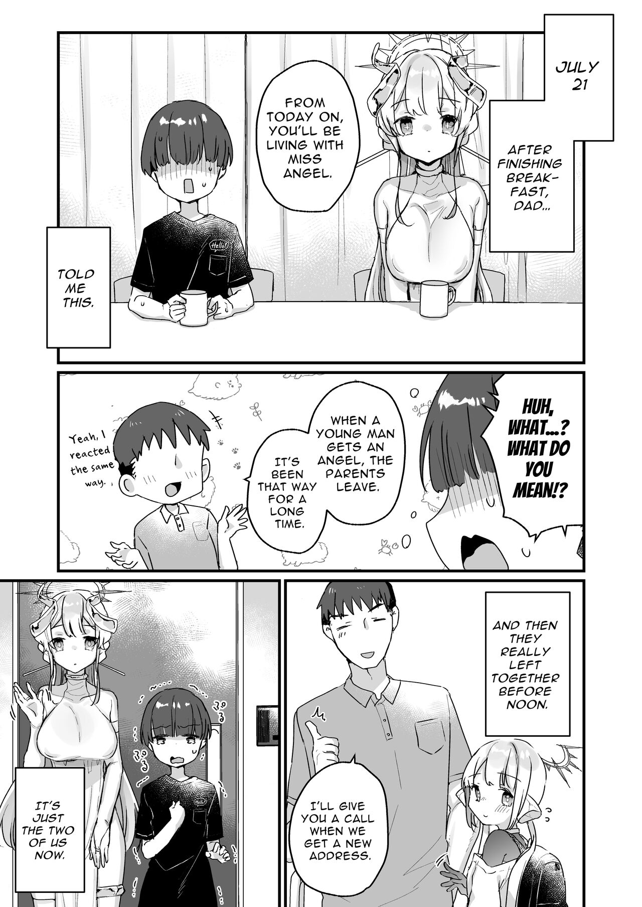My Summer Vacation with a Fallen Faphole Mech Angel page 10