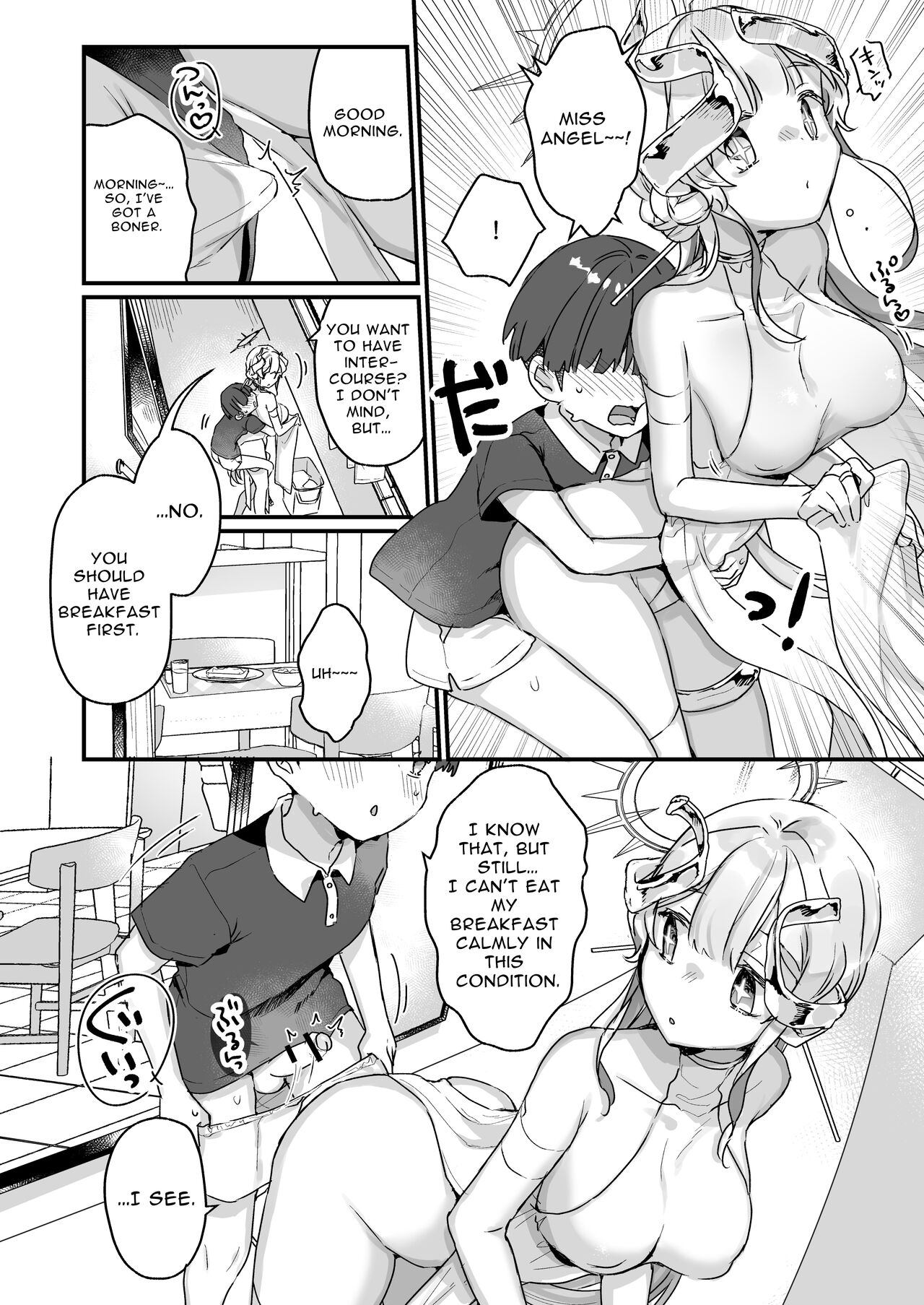 My Summer Vacation with a Fallen Faphole Mech Angel page 23
