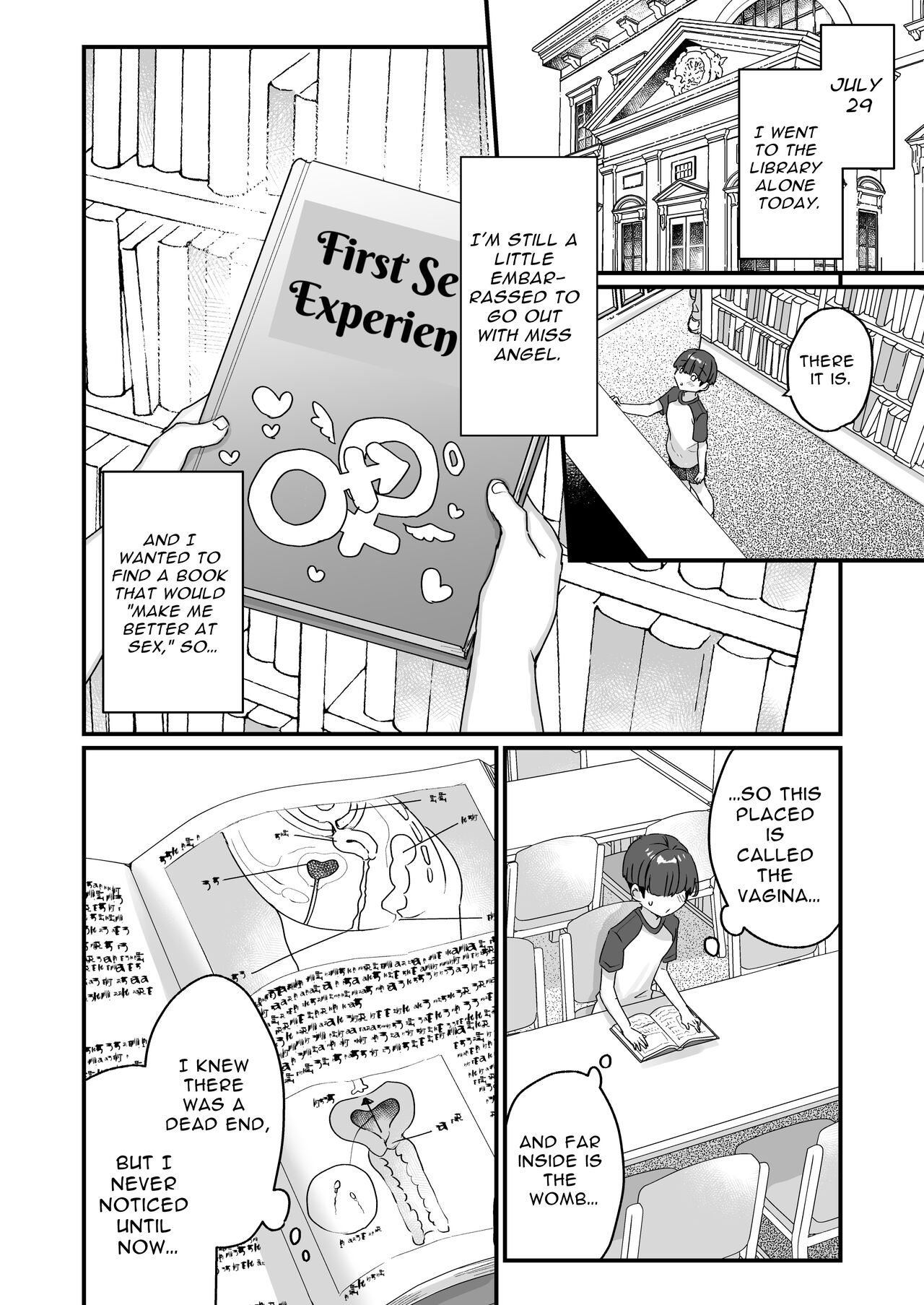 My Summer Vacation with a Fallen Faphole Mech Angel page 31