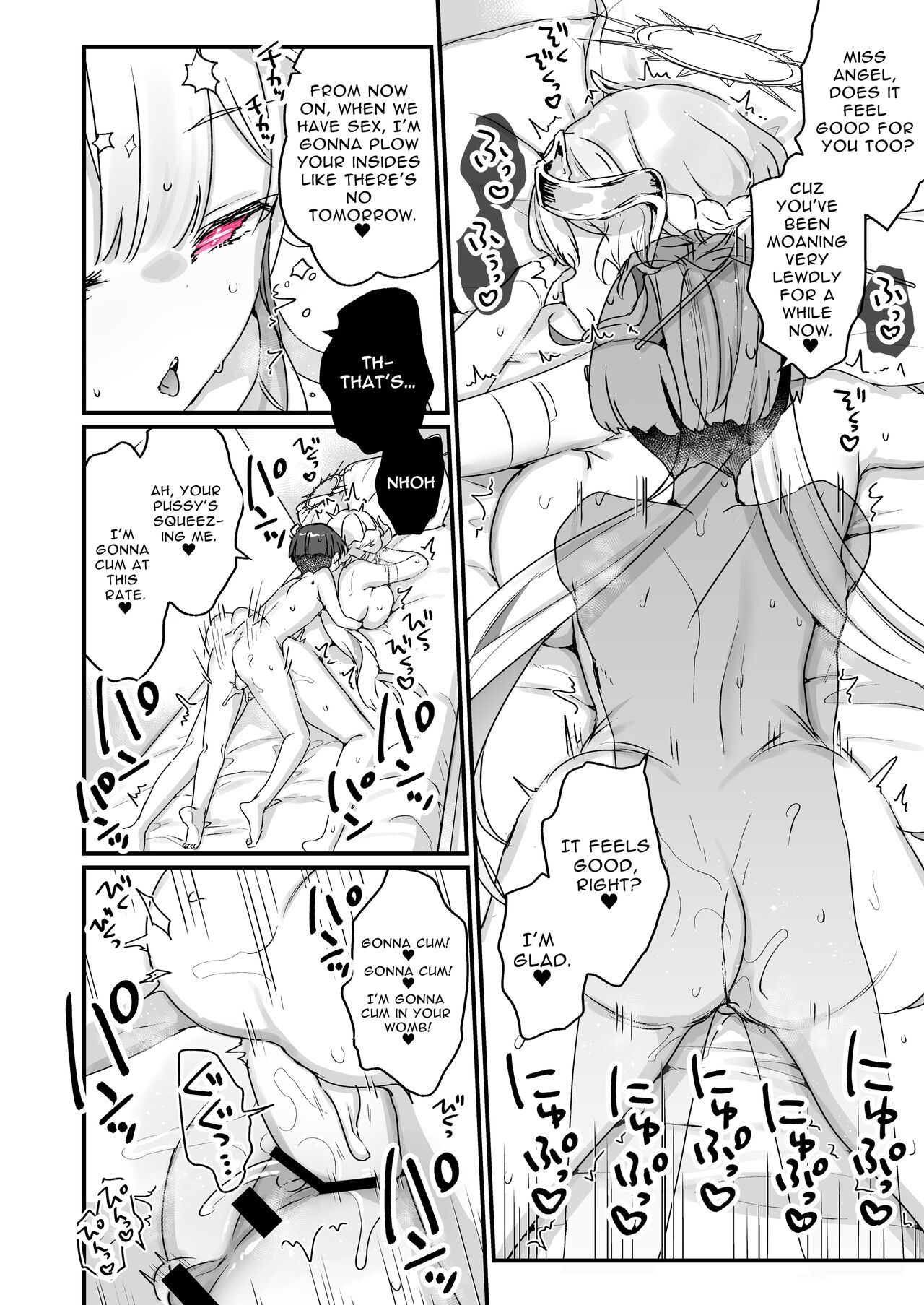 My Summer Vacation with a Fallen Faphole Mech Angel page 37