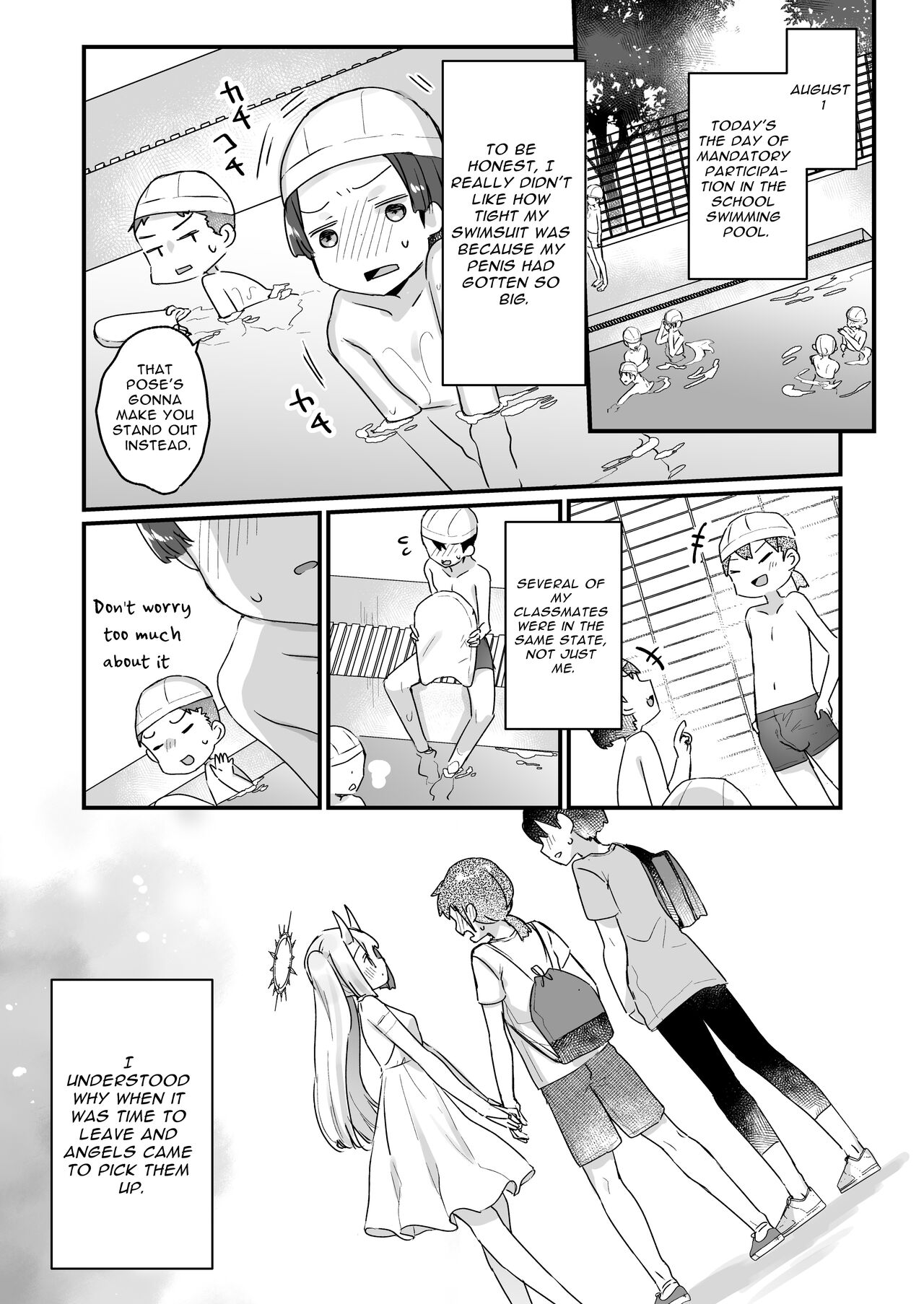 My Summer Vacation with a Fallen Faphole Mech Angel page 40