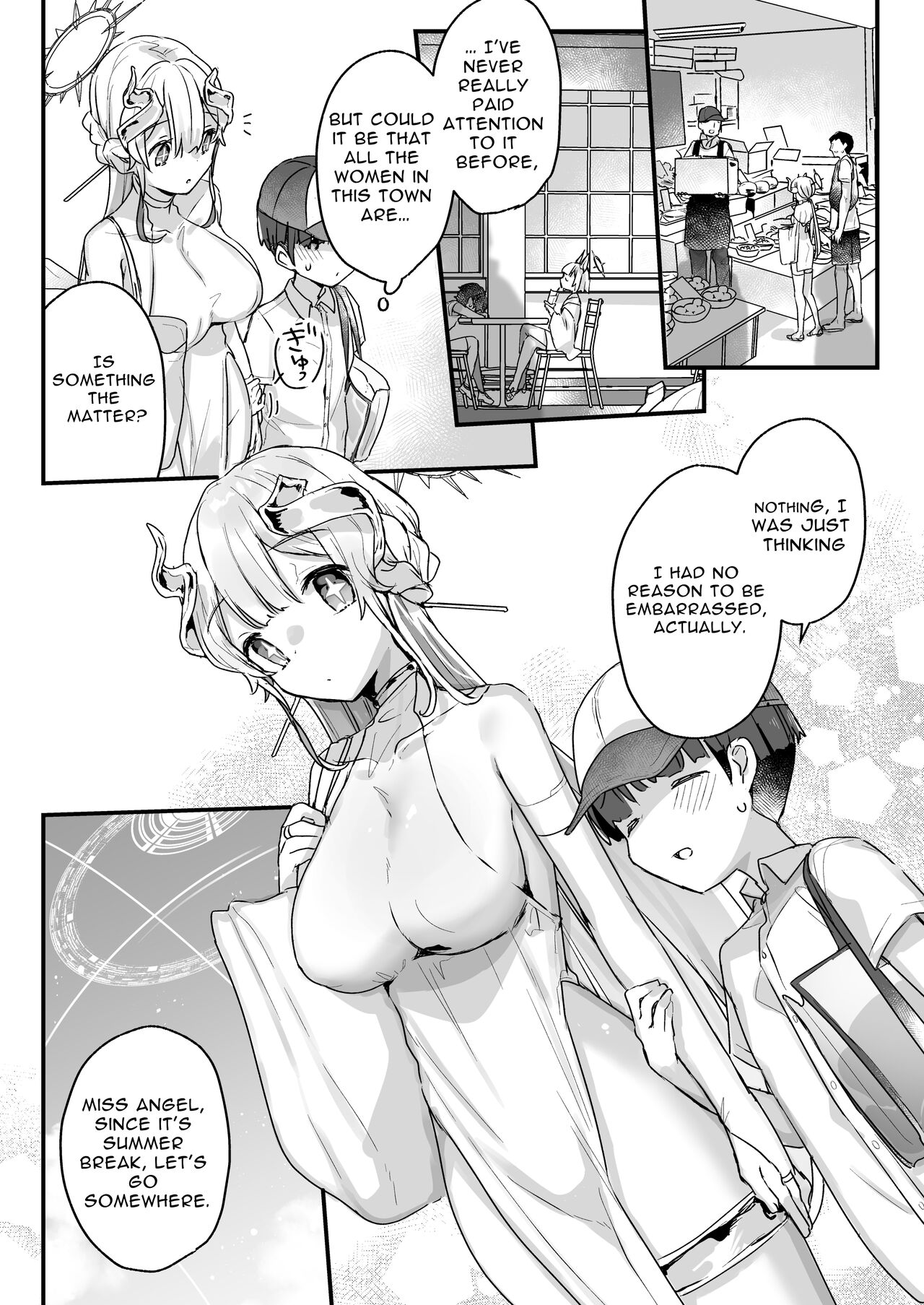 My Summer Vacation with a Fallen Faphole Mech Angel page 42