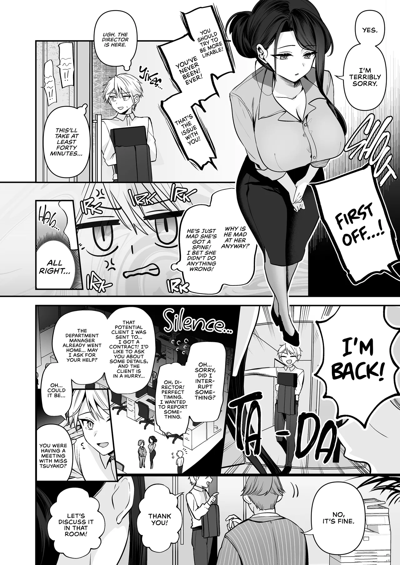 My Tall, Stacked, Virgin Boss 1 page 13