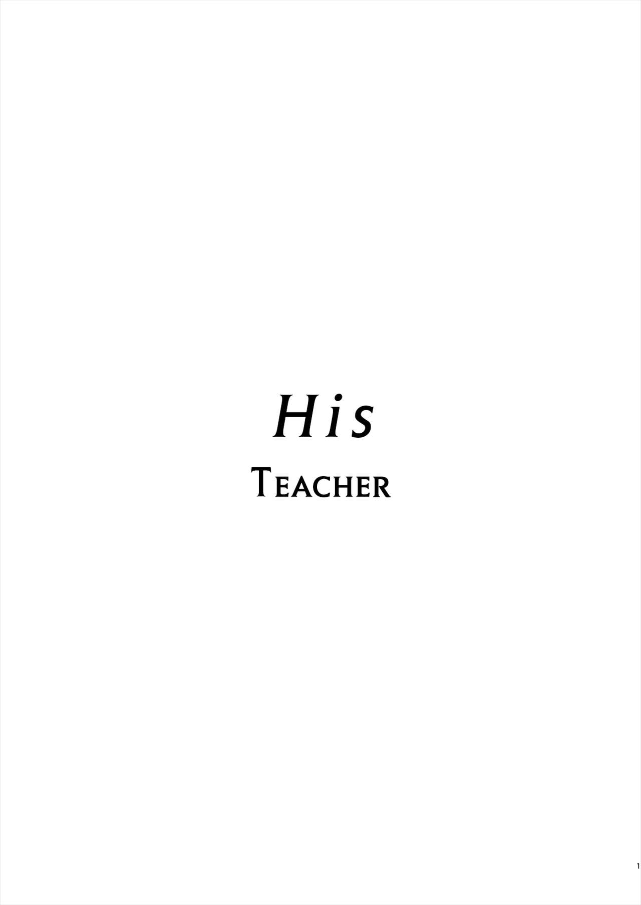 My Teacher Who, Prior to Our Encounter, Has Been Leashed In page 2
