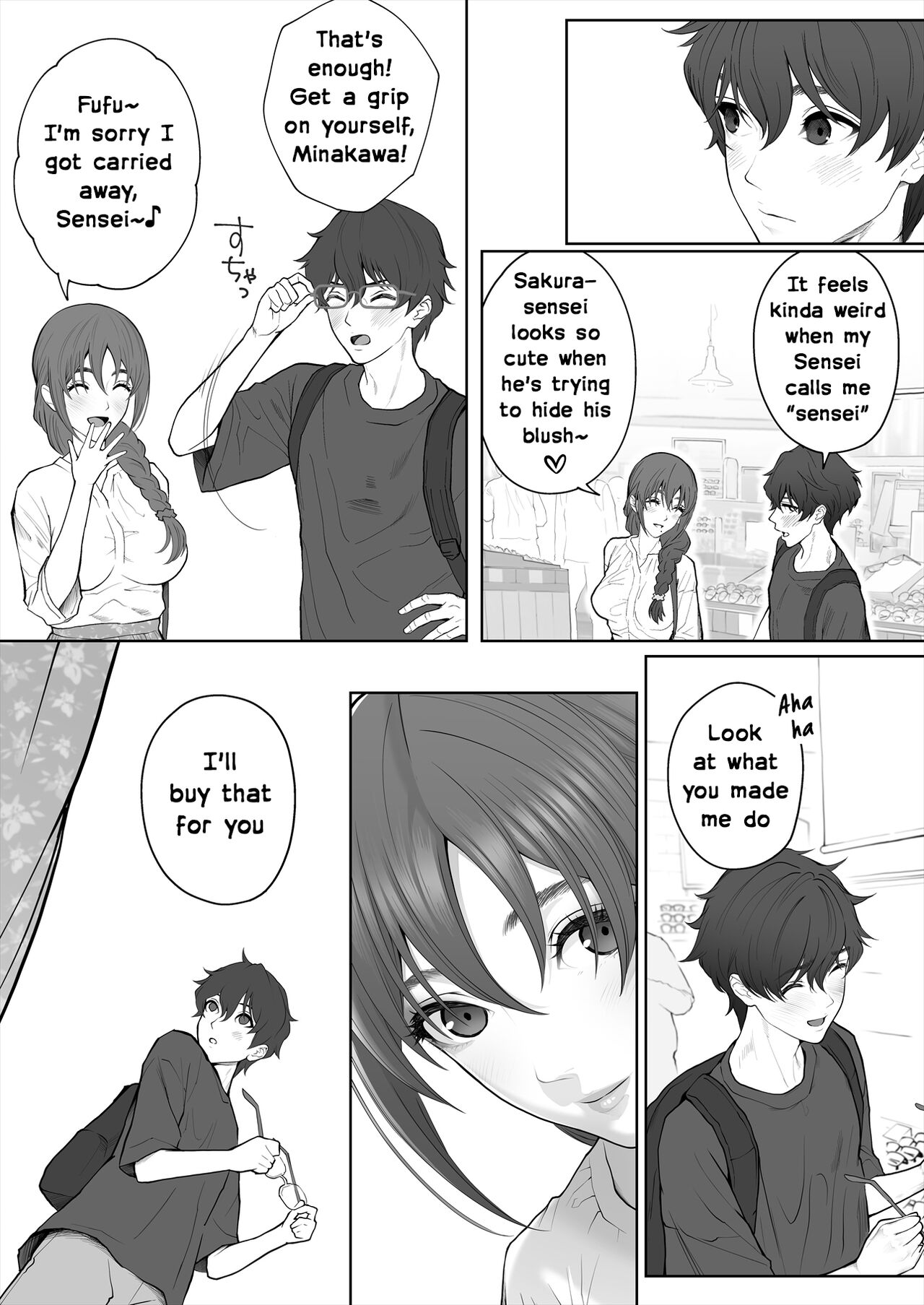 My Teacher Who, Prior to Our Encounter, Has Been Leashed In page 71