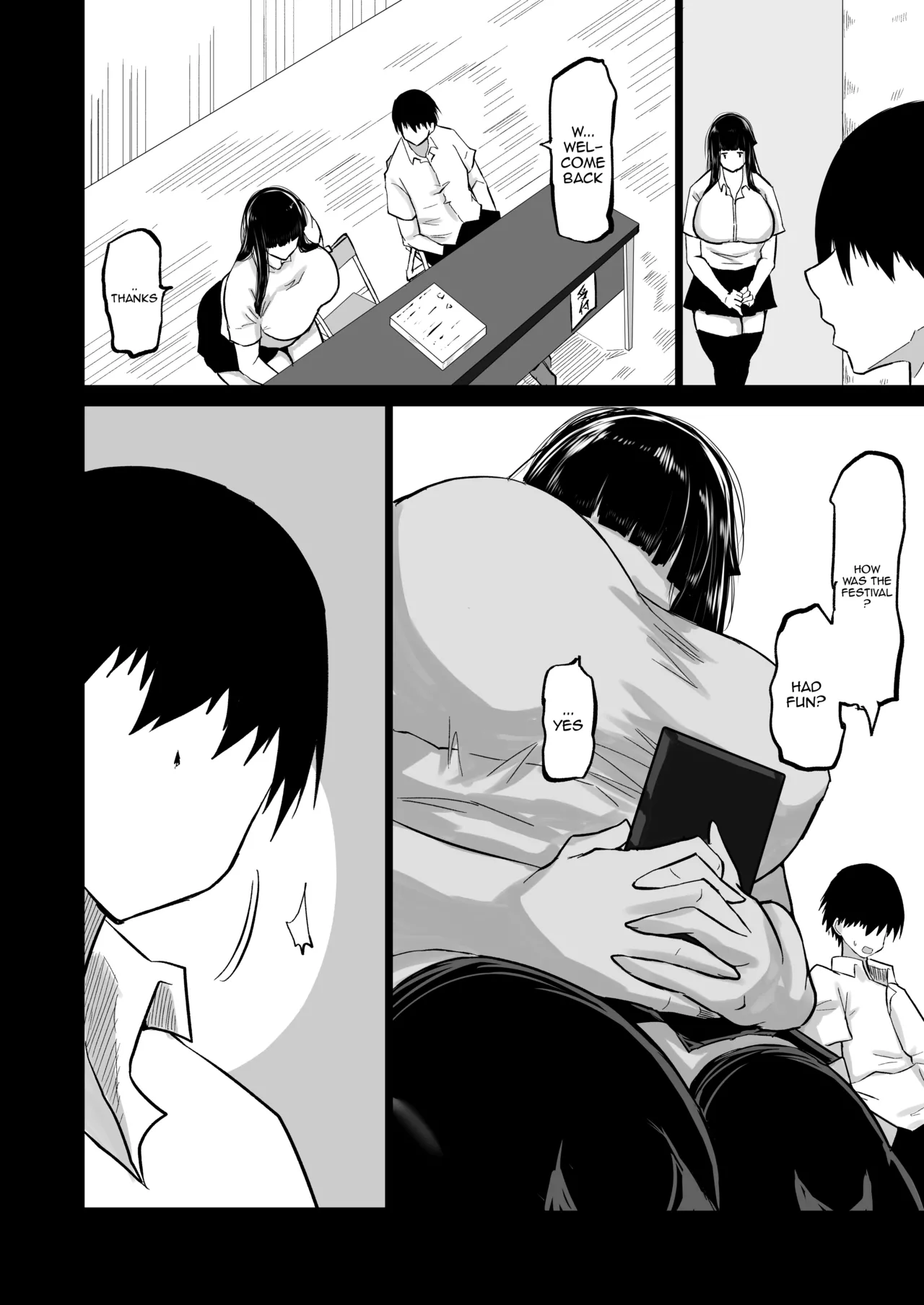 My Timid Childhood Friend Is Being Toyed With - Until Senpai's Huge Dick Turns You Into His Convenient Onahole page 11