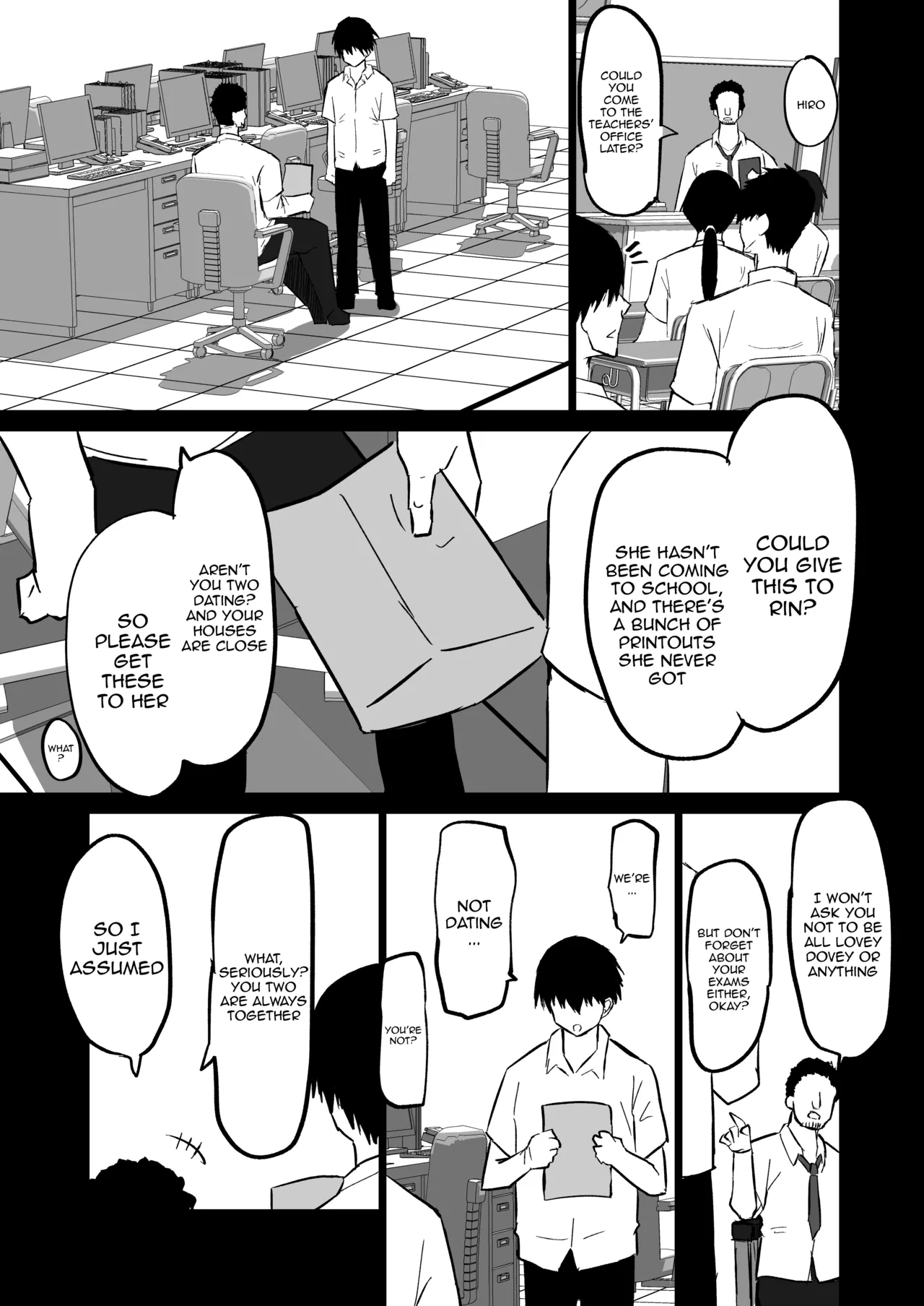 My Timid Childhood Friend Is Being Toyed With - Until Senpai's Huge Dick Turns You Into His Convenient Onahole page 122