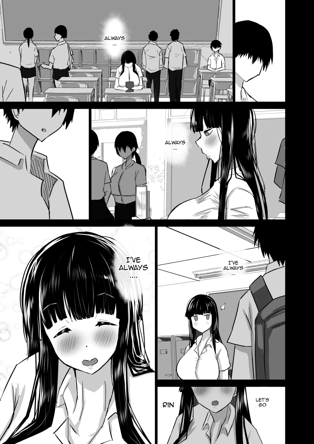 My Timid Childhood Friend Is Being Toyed With - Until Senpai's Huge Dick Turns You Into His Convenient Onahole page 136