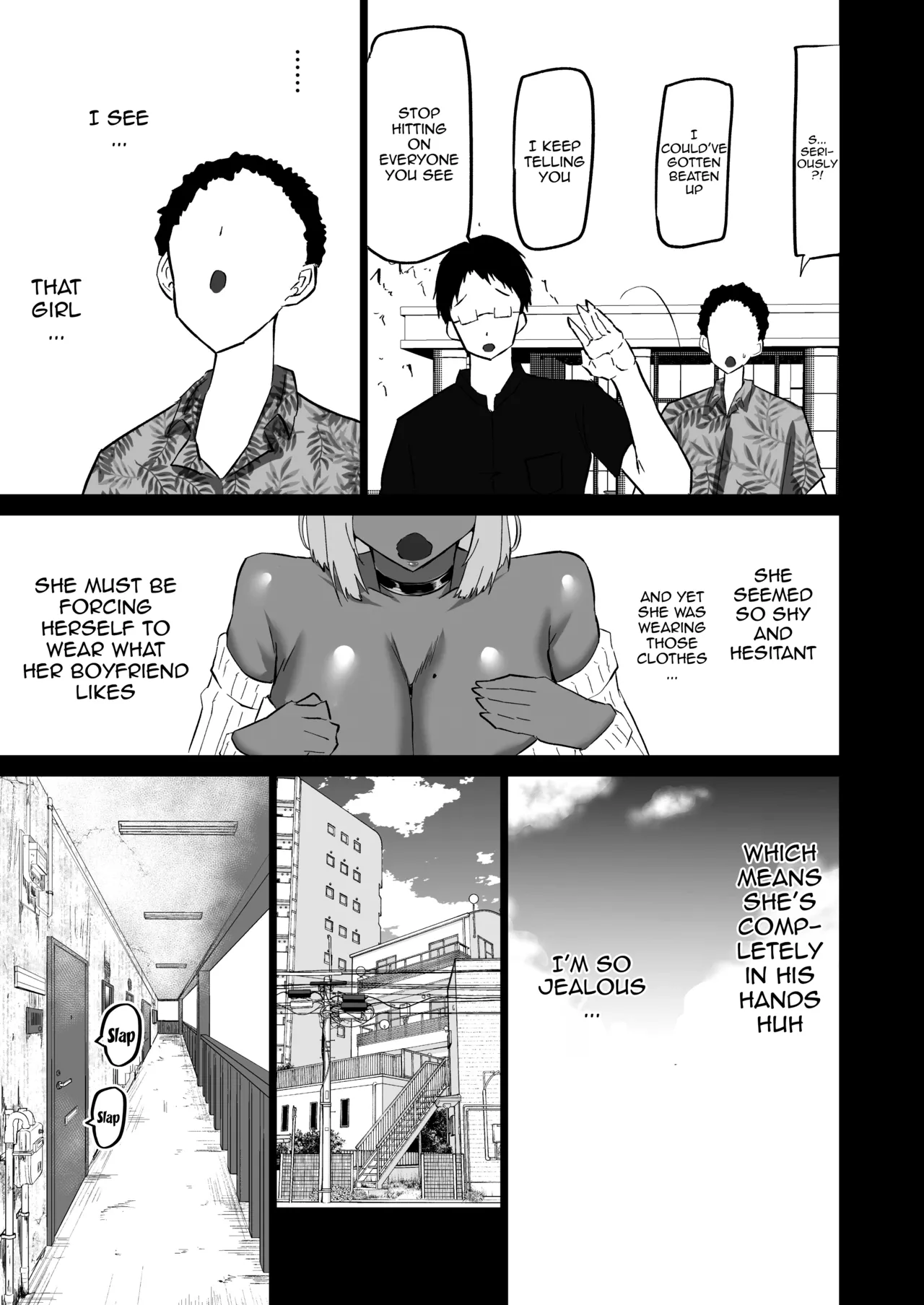 My Timid Childhood Friend Is Being Toyed With - Until Senpai's Huge Dick Turns You Into His Convenient Onahole page 141