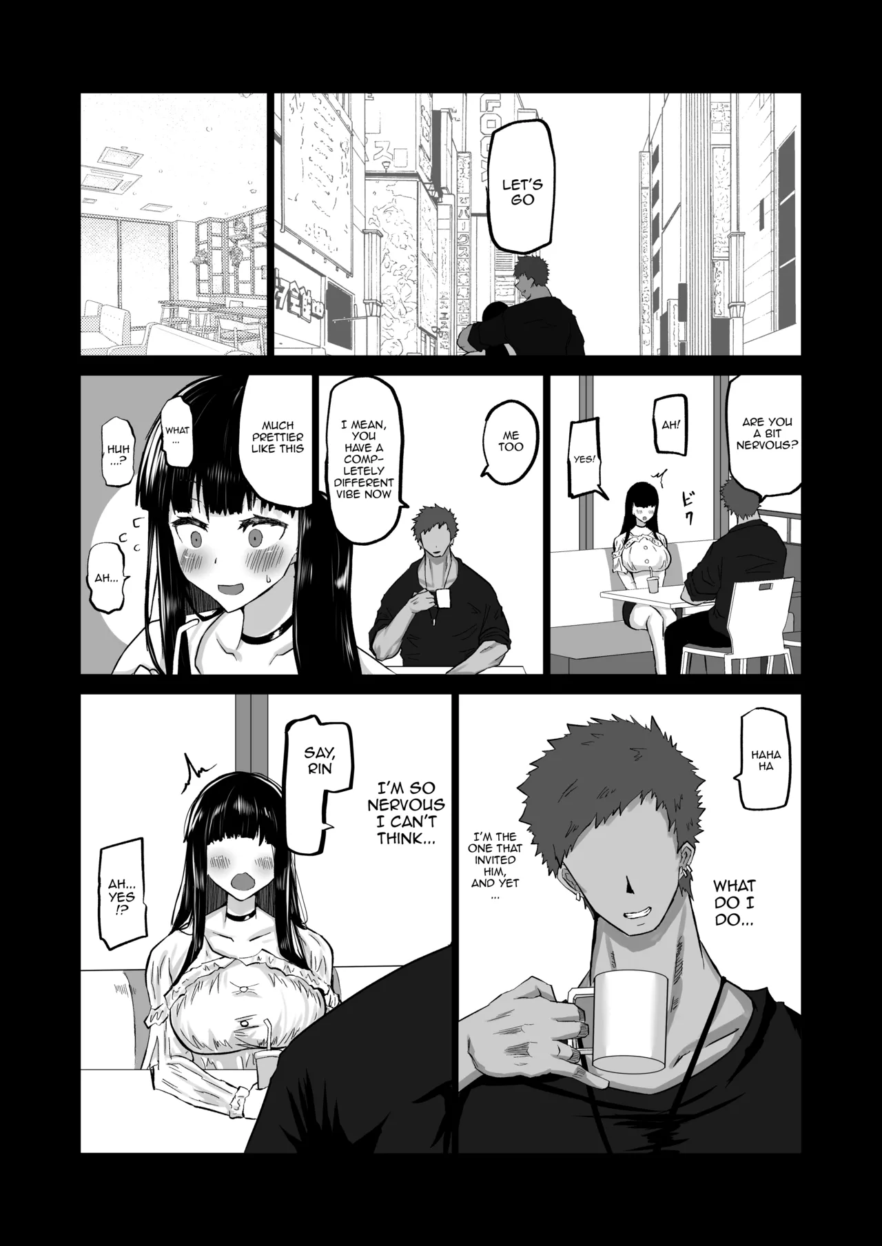 My Timid Childhood Friend Is Being Toyed With - Until Senpai's Huge Dick Turns You Into His Convenient Onahole page 15