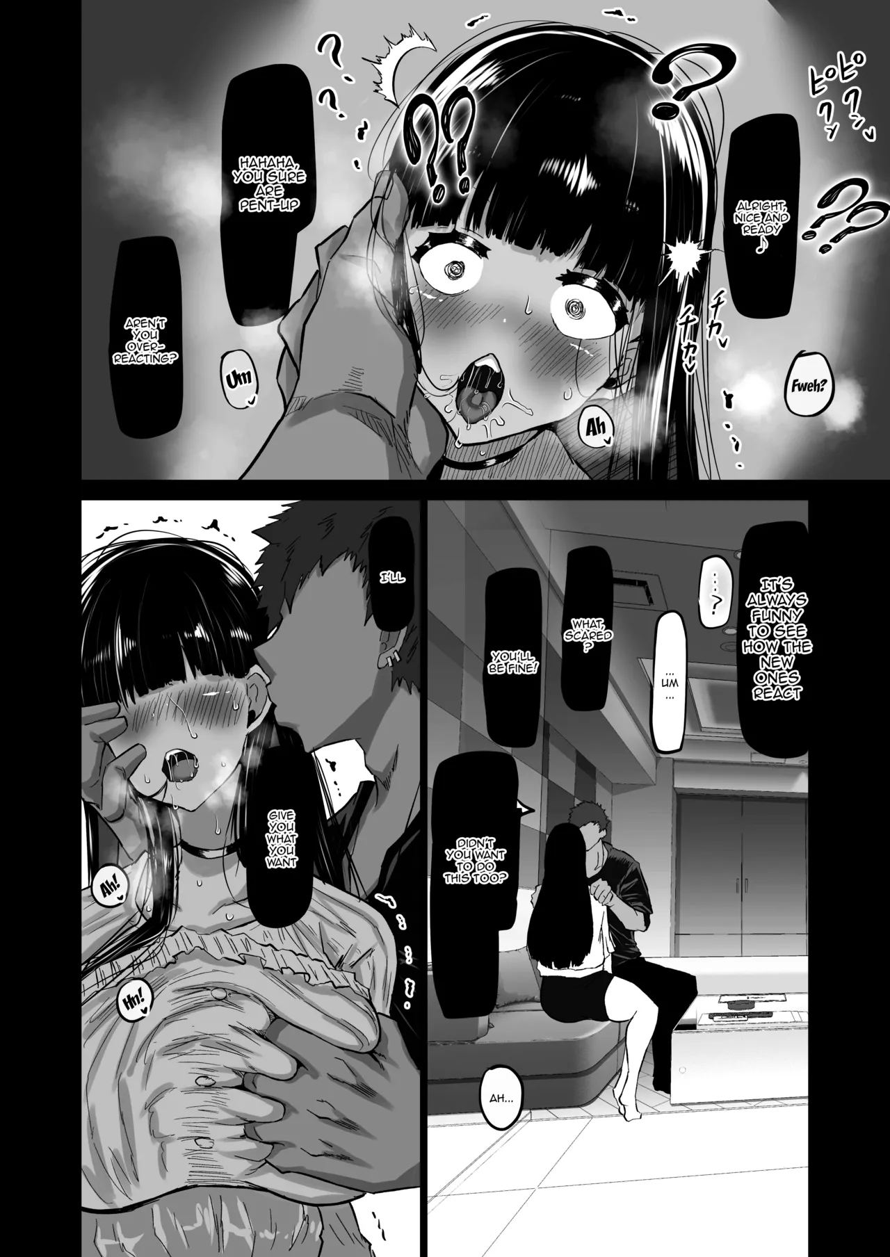 My Timid Childhood Friend Is Being Toyed With - Until Senpai's Huge Dick Turns You Into His Convenient Onahole page 19