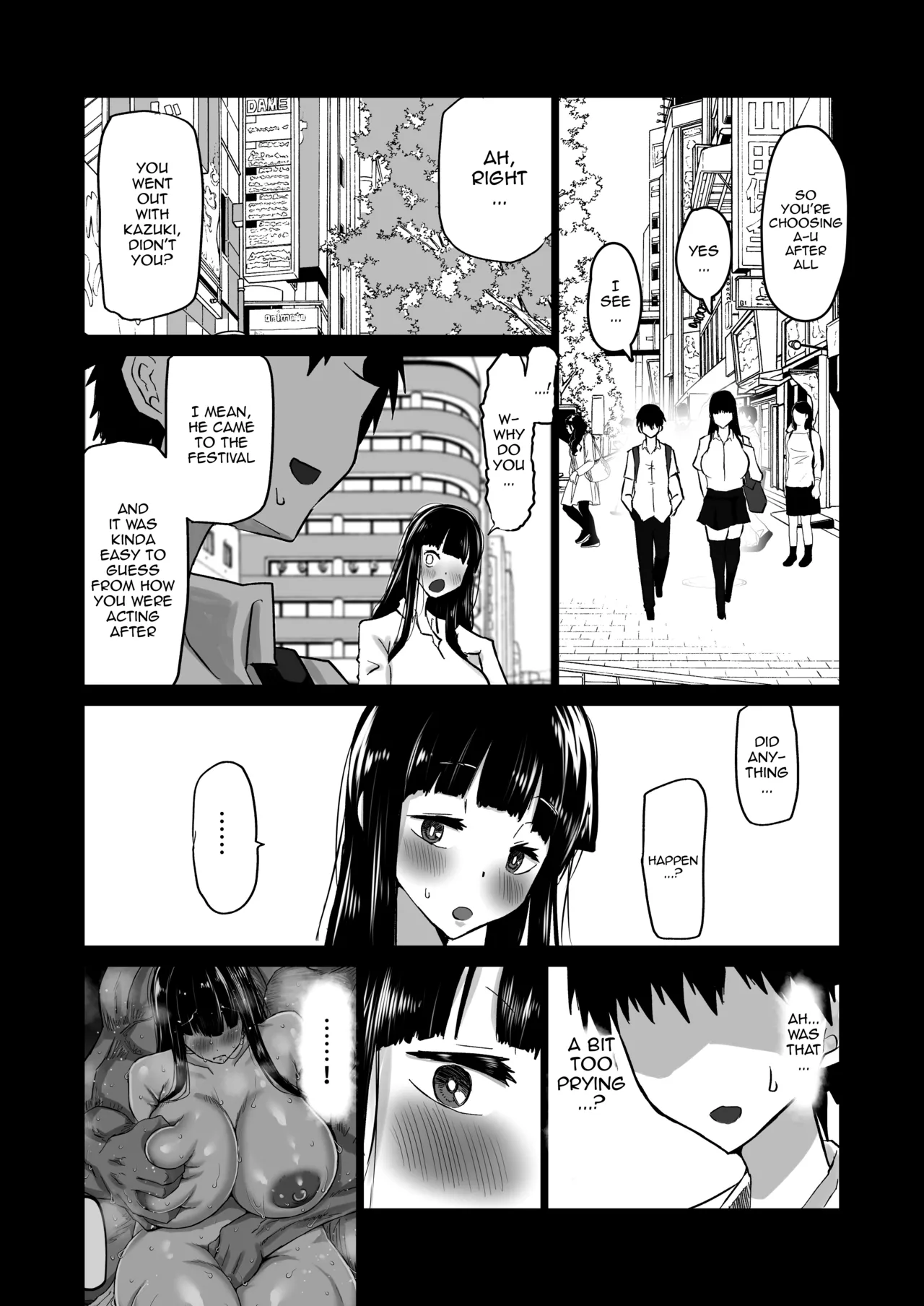 My Timid Childhood Friend Is Being Toyed With - Until Senpai's Huge Dick Turns You Into His Convenient Onahole page 33