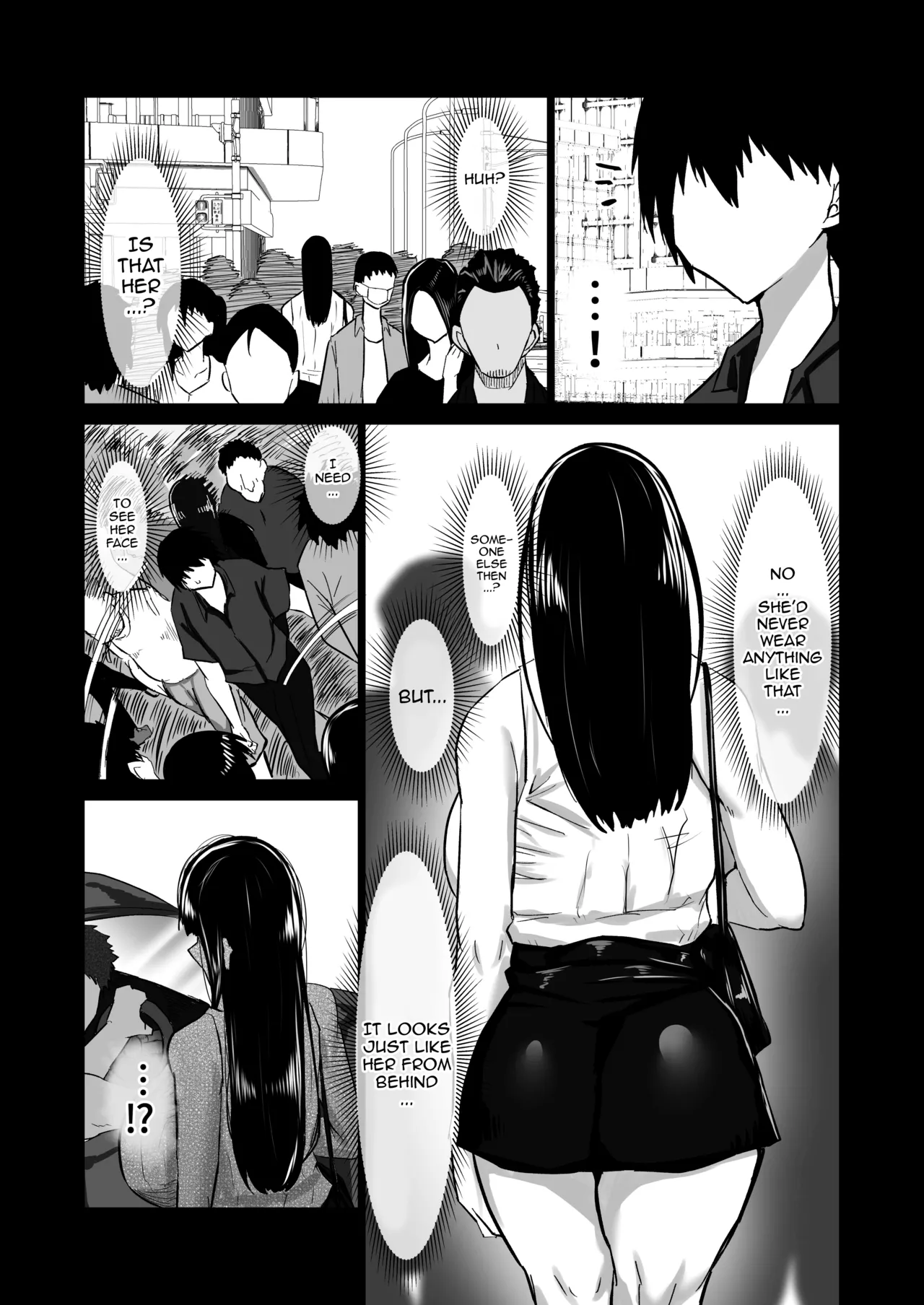 My Timid Childhood Friend Is Being Toyed With - Until Senpai's Huge Dick Turns You Into His Convenient Onahole page 84