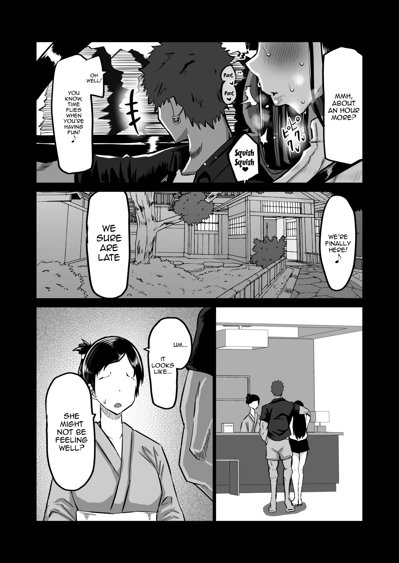 My Timid Childhood Friend Is Being Toyed With - Until Senpai's Huge Dick Turns You Into His Convenient Onahole page 88