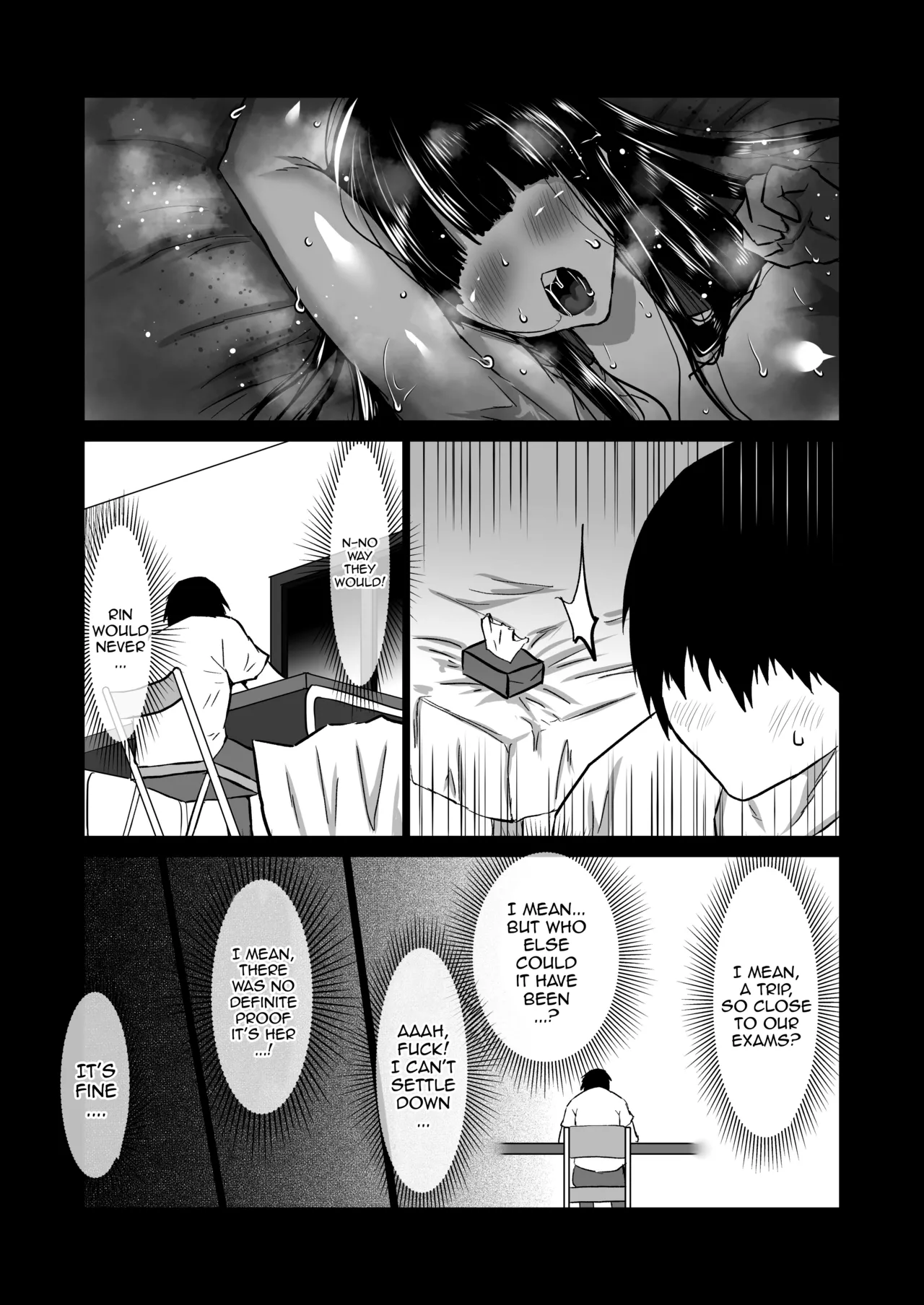 My Timid Childhood Friend Is Being Toyed With - Until Senpai's Huge Dick Turns You Into His Convenient Onahole page 98