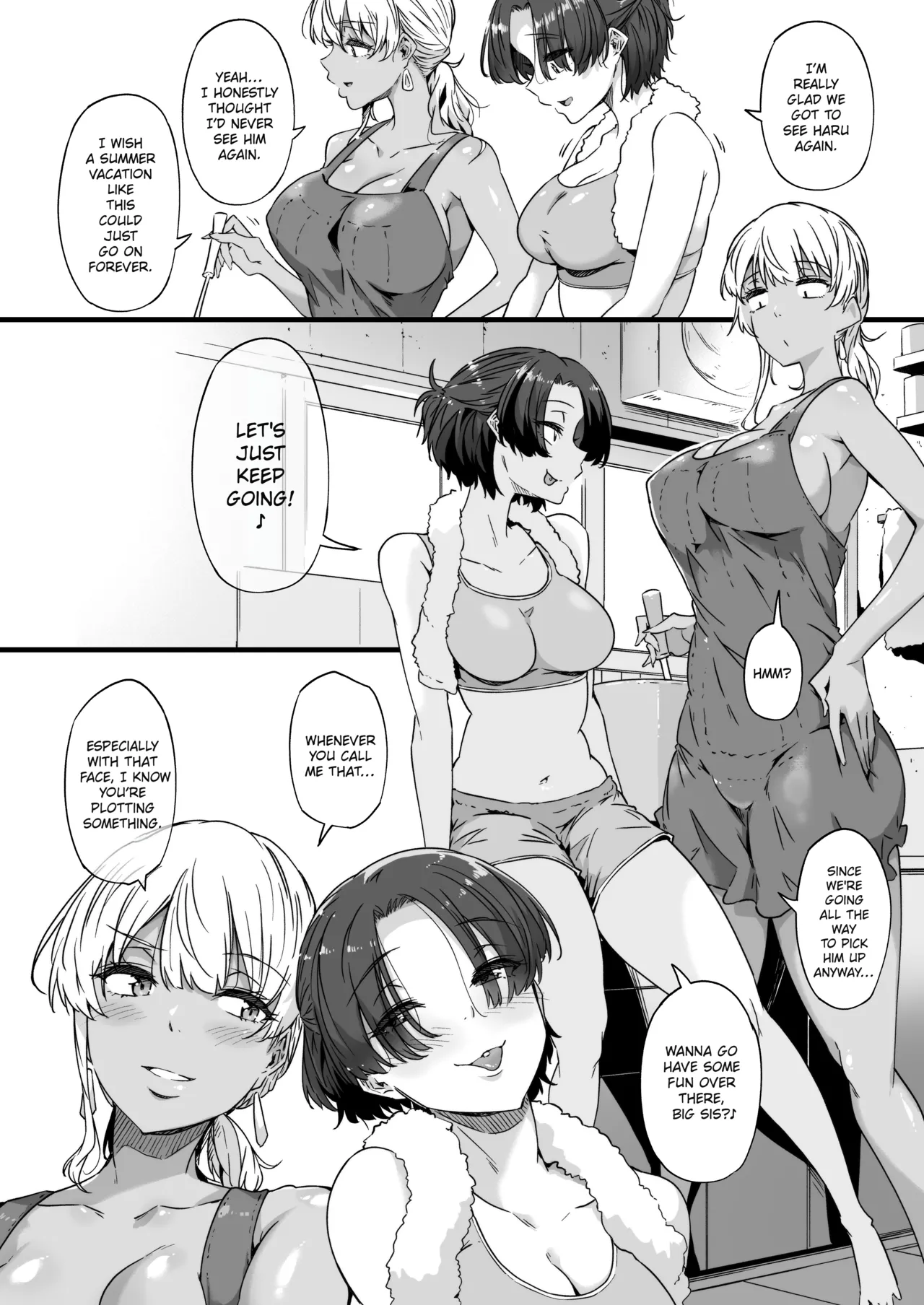 My Twin Childhood Friends are Extremely Naughty 2 page 8