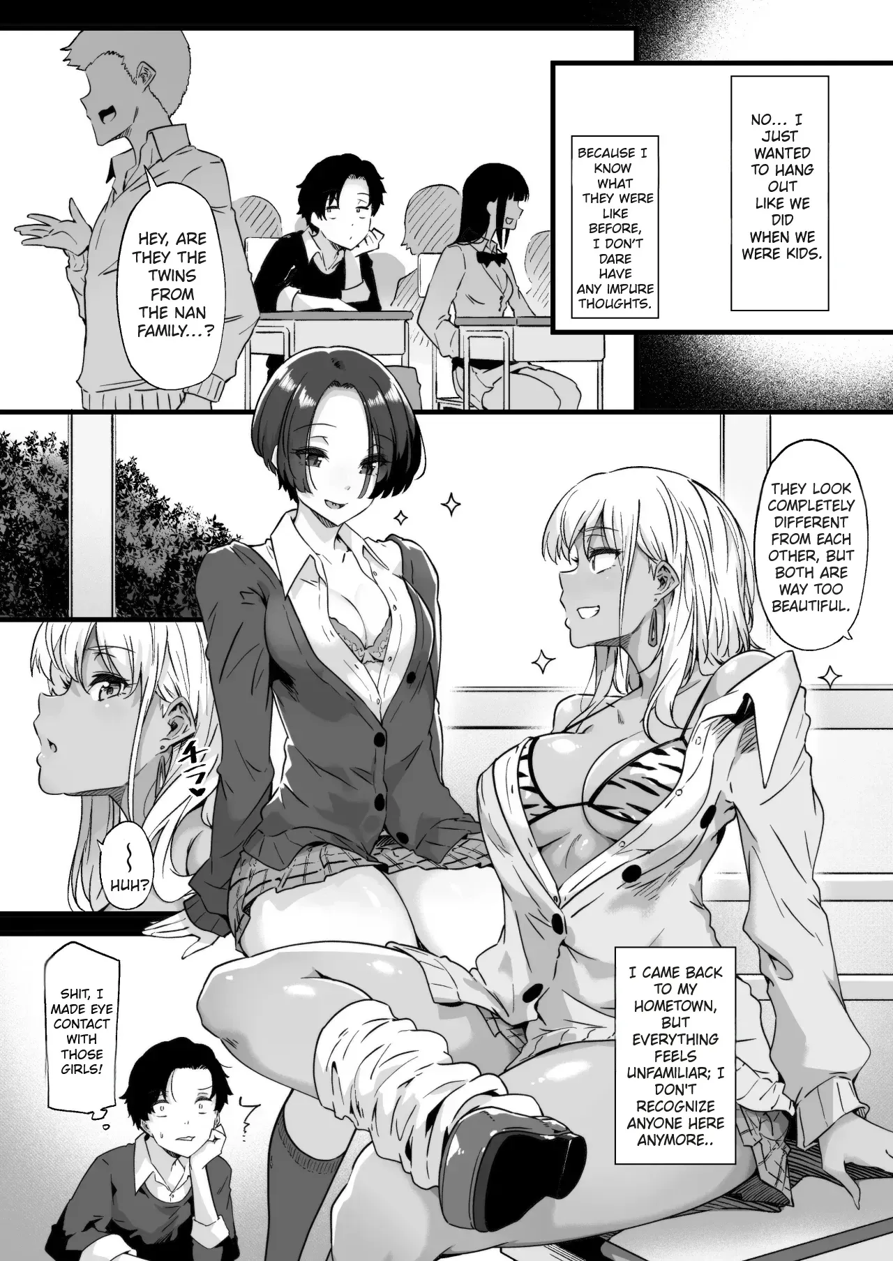 My Twin Childhood Friends are Extremely Naughty page 8