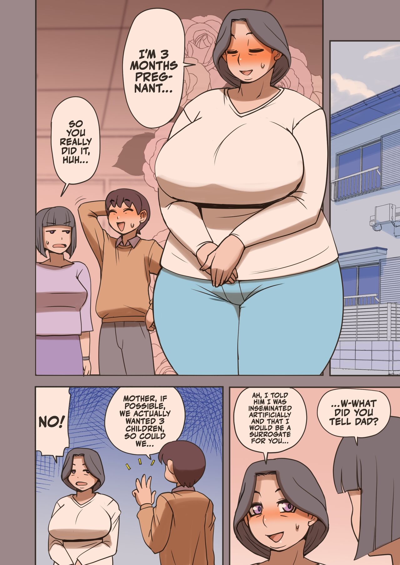 My Voluptuous Mother-in-law Has Some Huge Tits! Let's Get Her Pregnant! page 14
