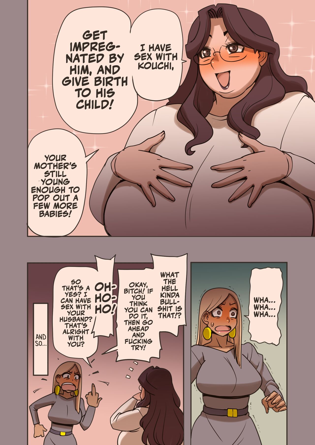 My Voluptuous Mother-in-law Has Some Huge Tits! Let's Get Her Pregnant! page 22