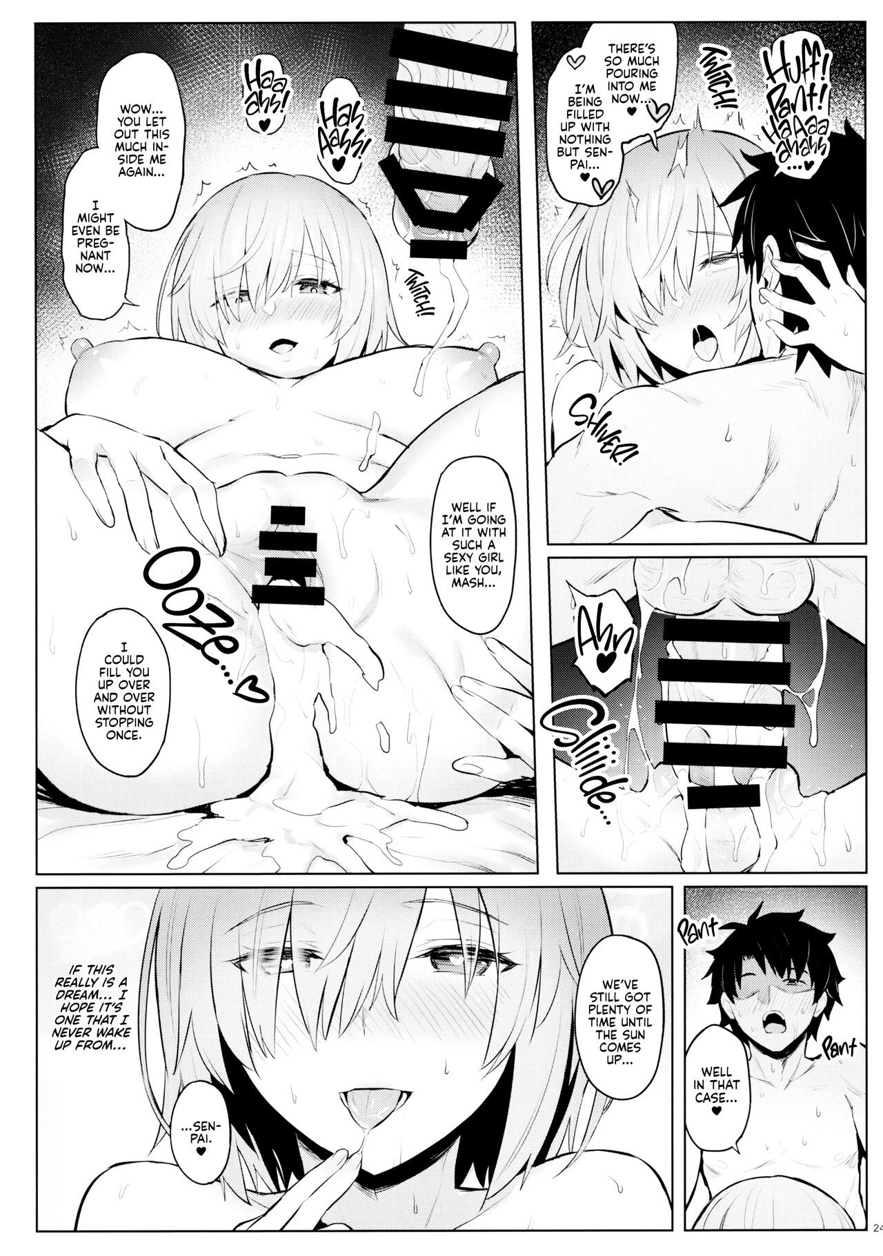 My Wet Dreams of Mash's Bubble Butt page 22