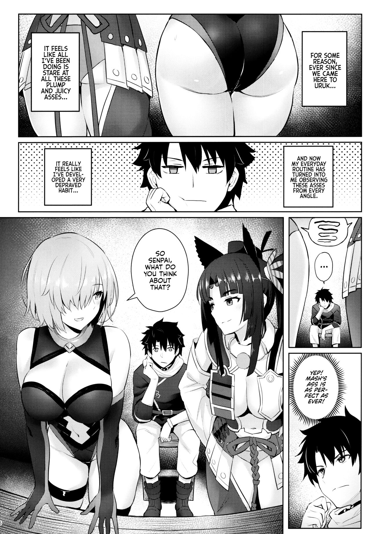 My Wet Dreams of Mash's Bubble Butt page 3