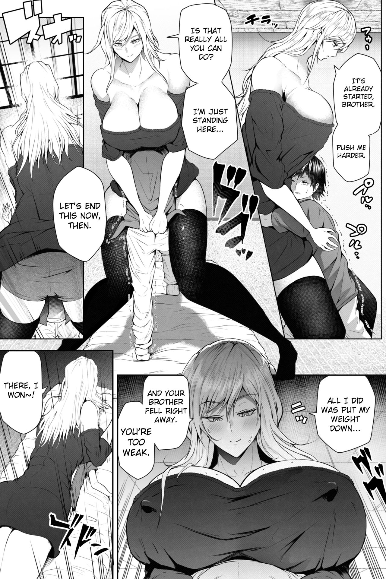 My Younger Sister's Classmates and Seniors are Super Tall page 5
