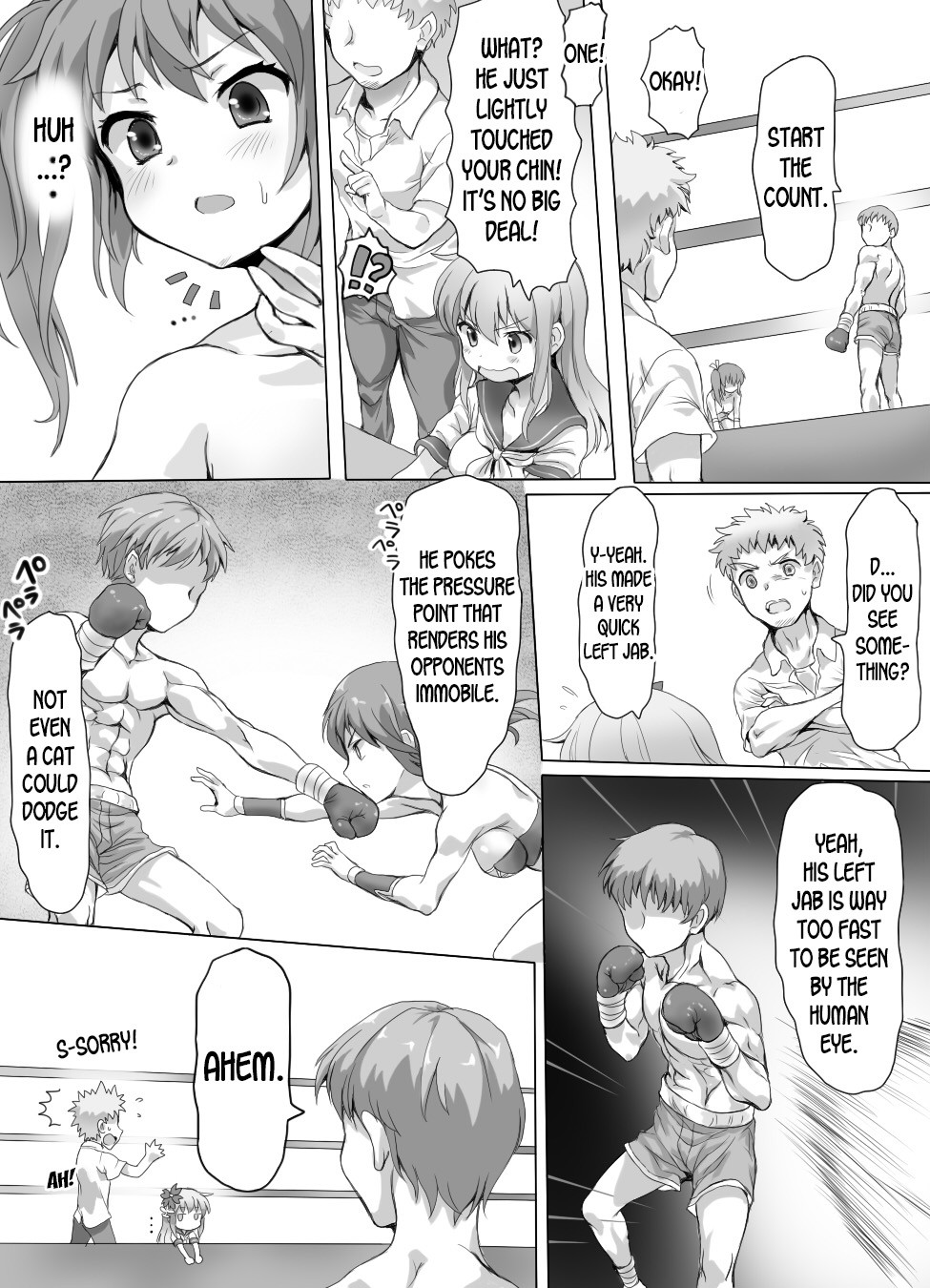 Naburi Tokidoki Shasei zo Ku~tsu!! ~Onna ni Makerutte Donna Kimochidesu ka~ page 14