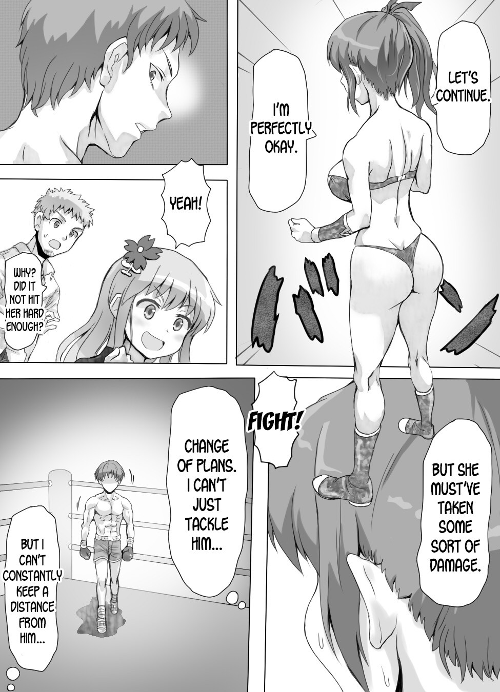 Naburi Tokidoki Shasei zo Ku~tsu!! ~Onna ni Makerutte Donna Kimochidesu ka~ page 16