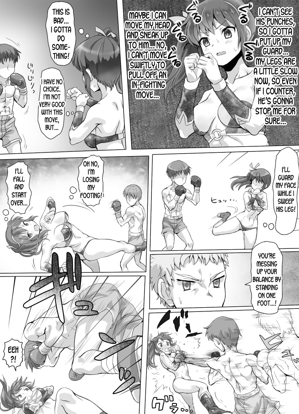 Naburi Tokidoki Shasei zo Ku~tsu!! ~Onna ni Makerutte Donna Kimochidesu ka~ page 17