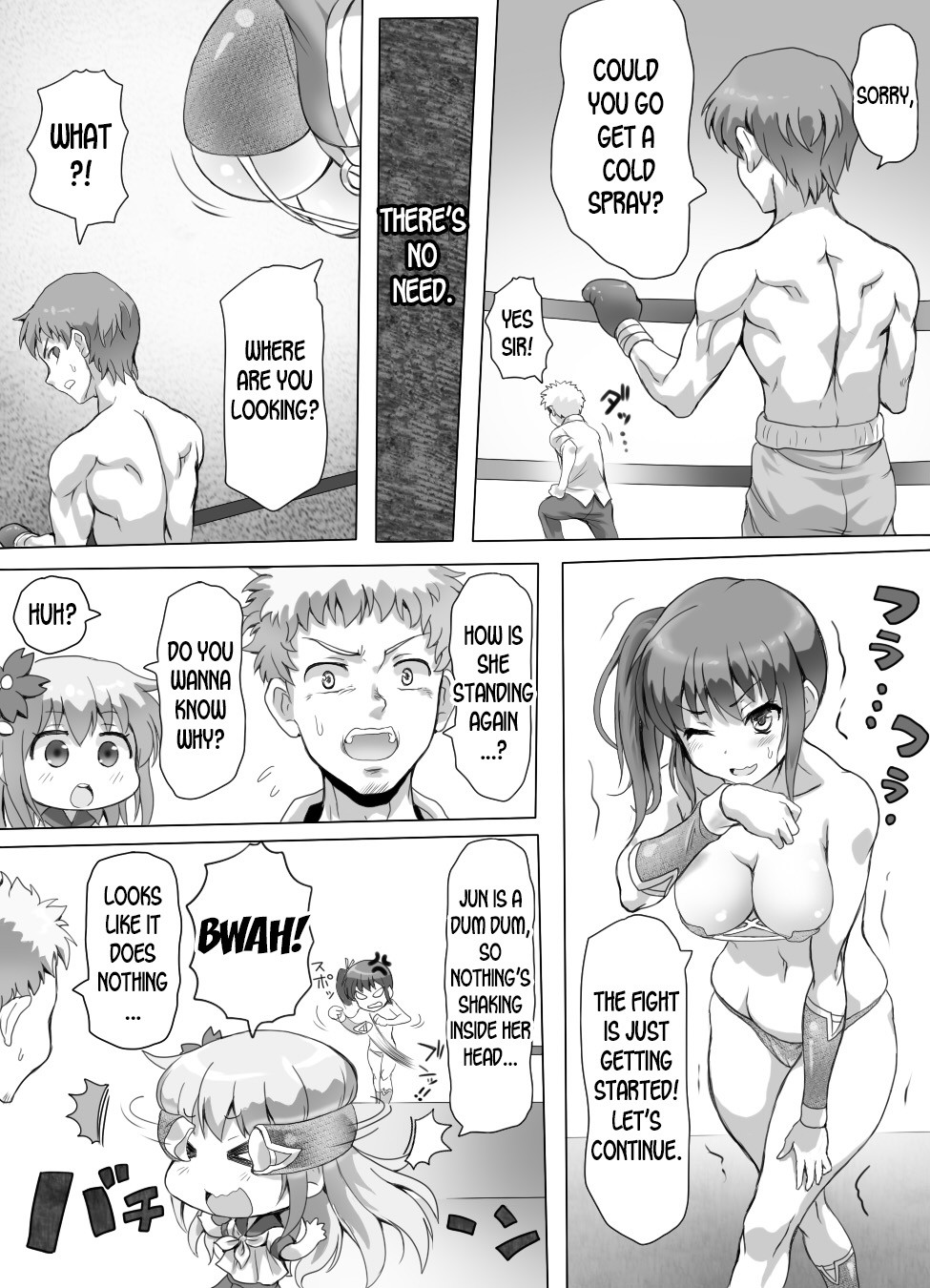 Naburi Tokidoki Shasei zo Ku~tsu!! ~Onna ni Makerutte Donna Kimochidesu ka~ page 19