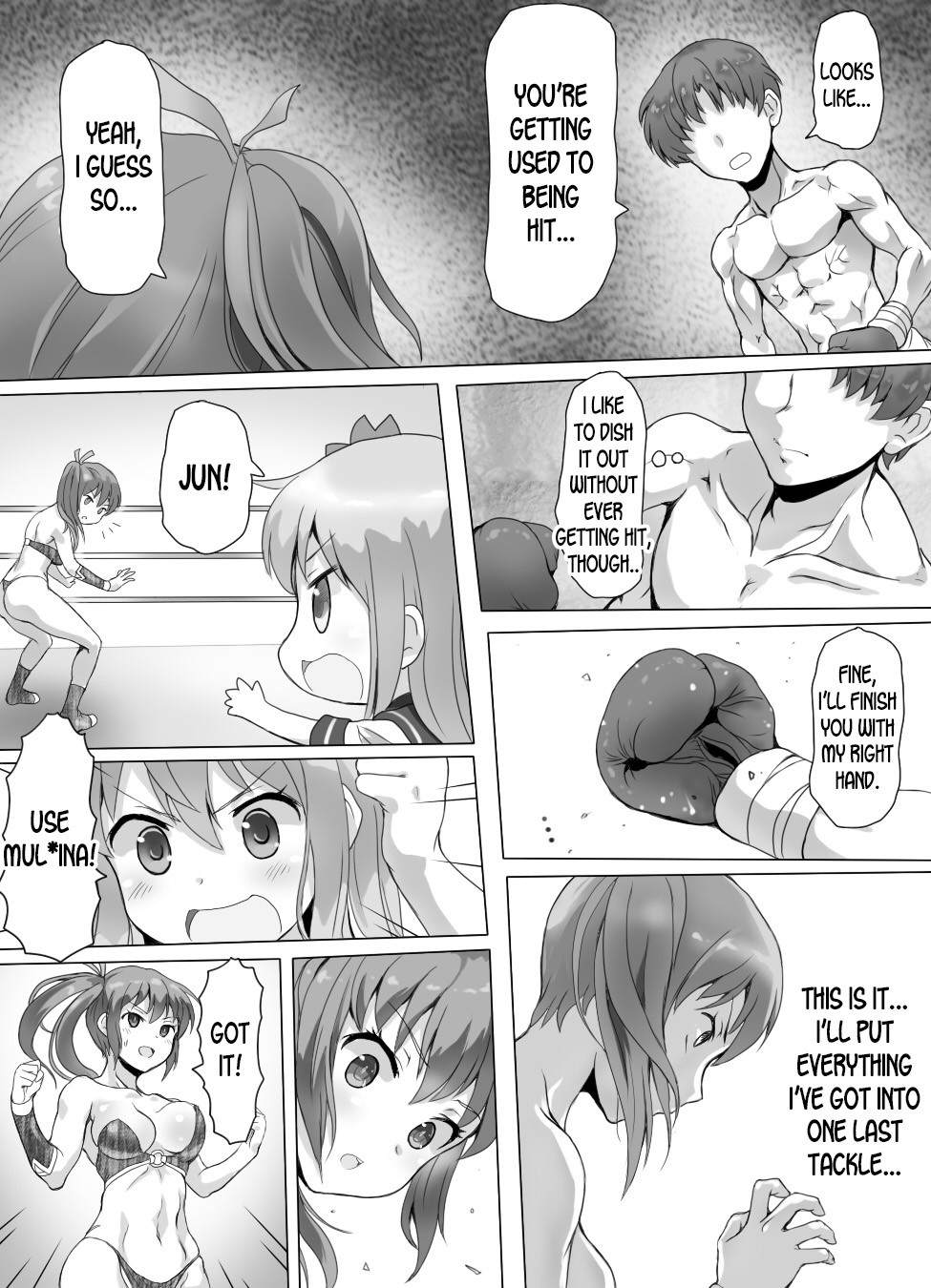 Naburi Tokidoki Shasei zo Ku~tsu!! ~Onna ni Makerutte Donna Kimochidesu ka~ page 20