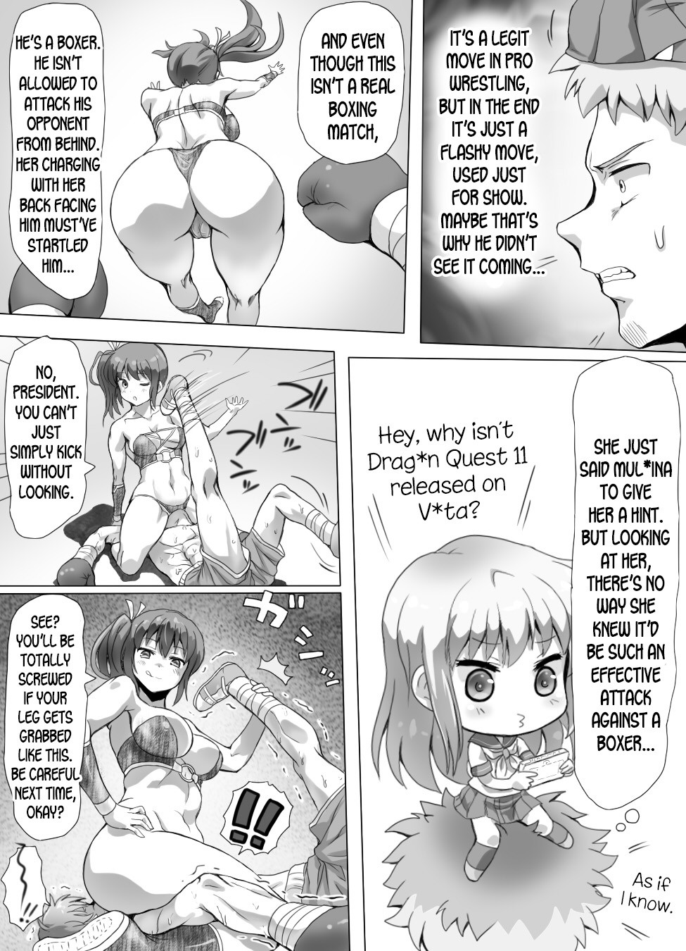 Naburi Tokidoki Shasei zo Ku~tsu!! ~Onna ni Makerutte Donna Kimochidesu ka~ page 25
